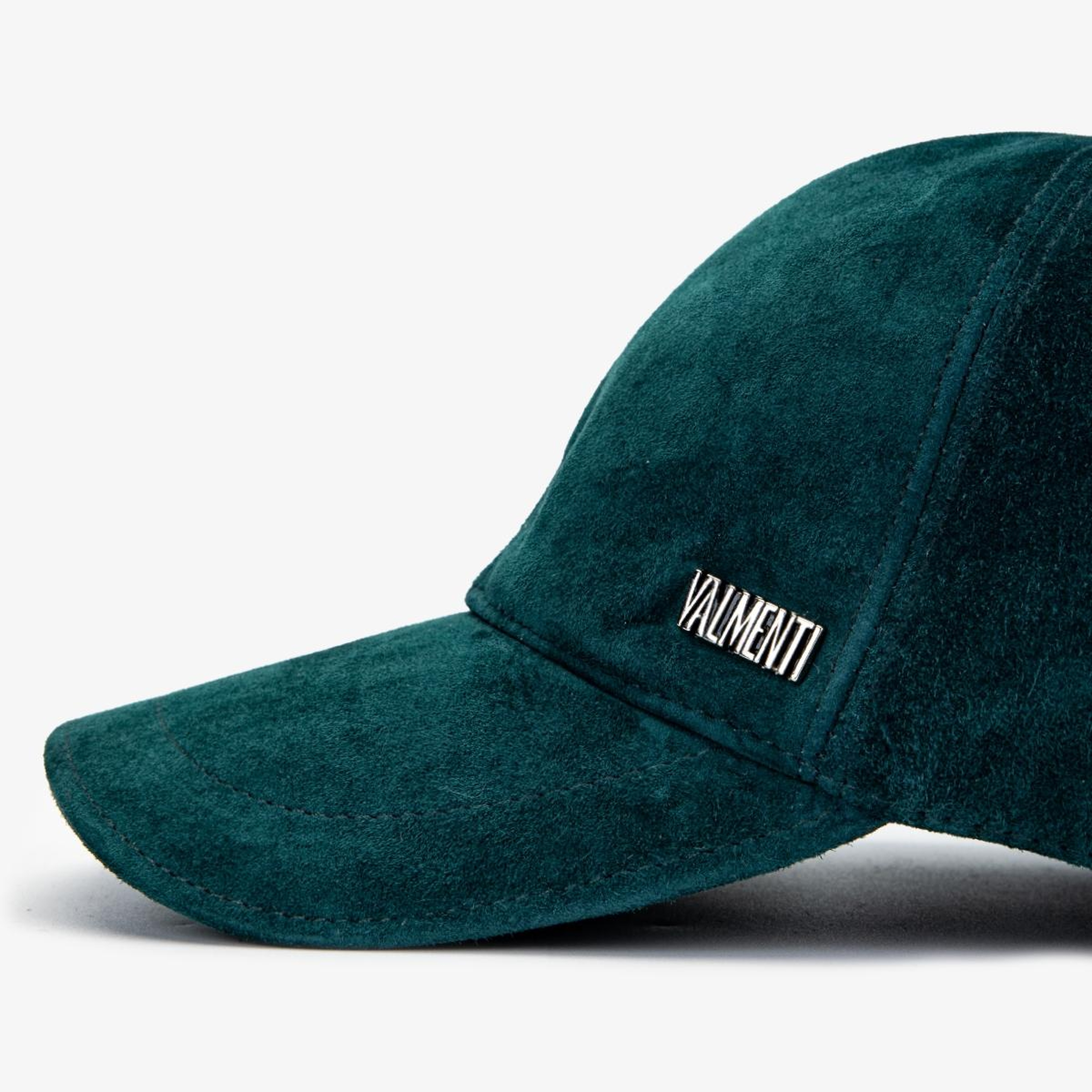 Valmenti Erkek Hakiki Deri Yeşil Beyzbol Şapka