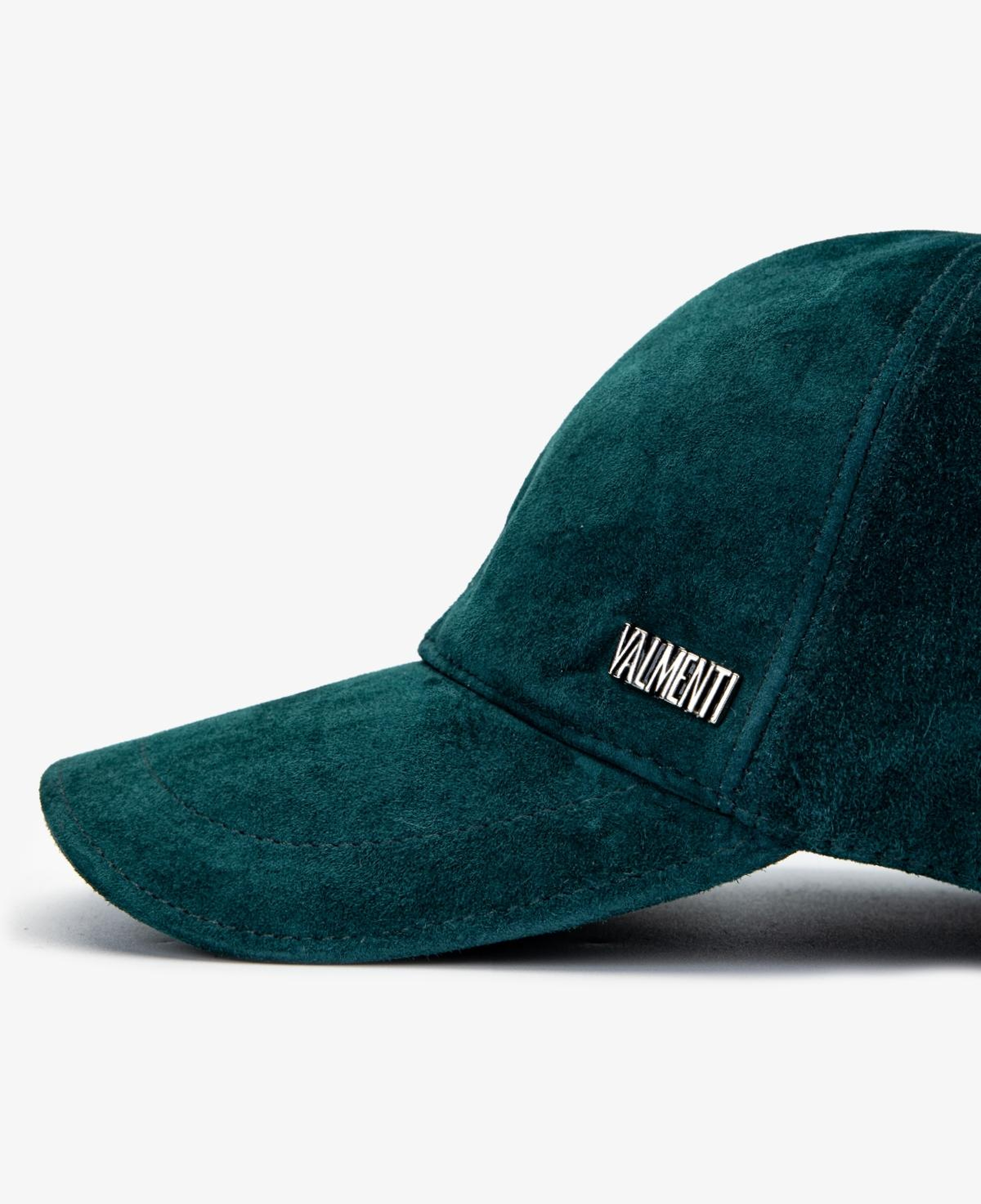 Valmenti Erkek Hakiki Deri Yeşil Beyzbol Şapka