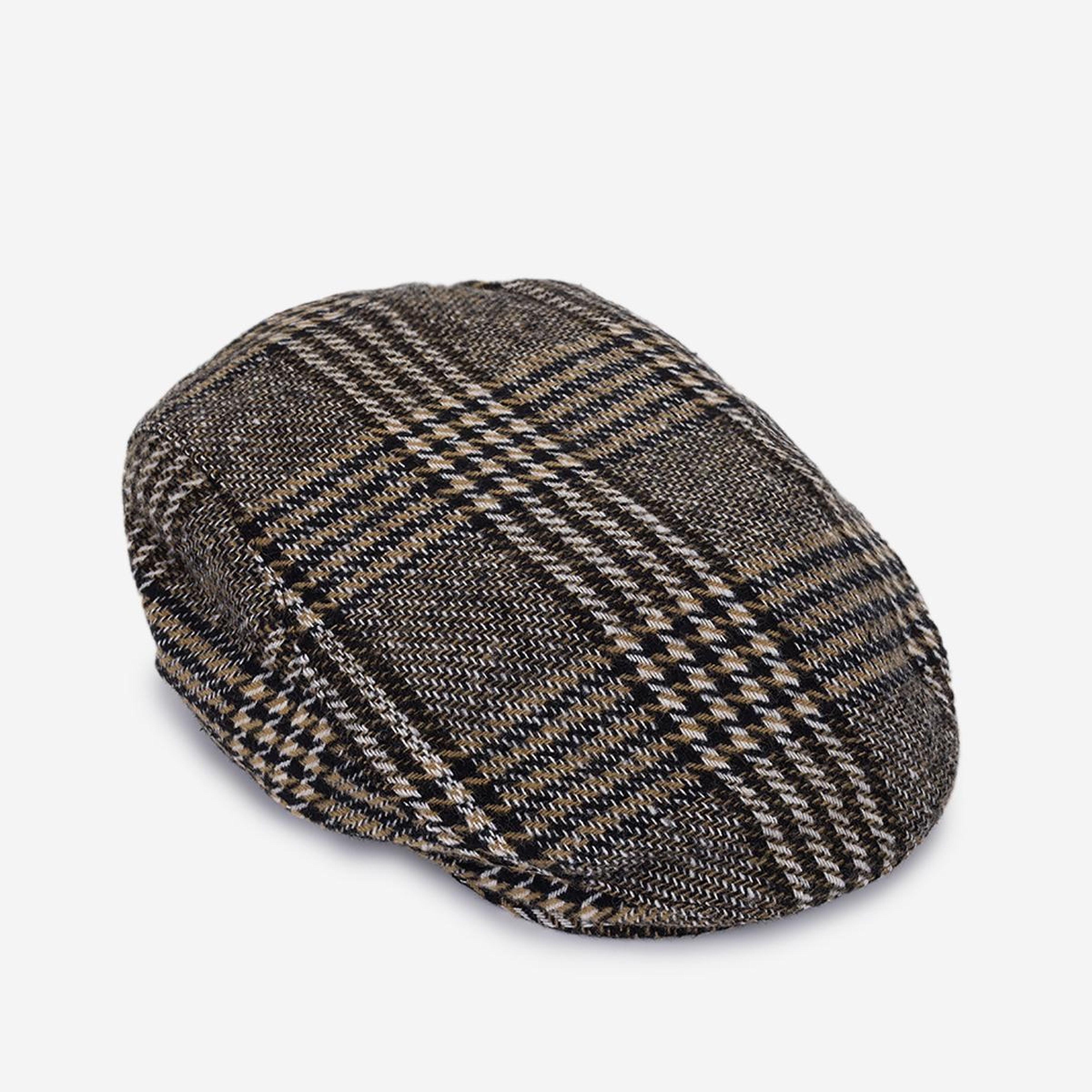 Valmenti Erkek Tekstil Kahverengi London Şapka