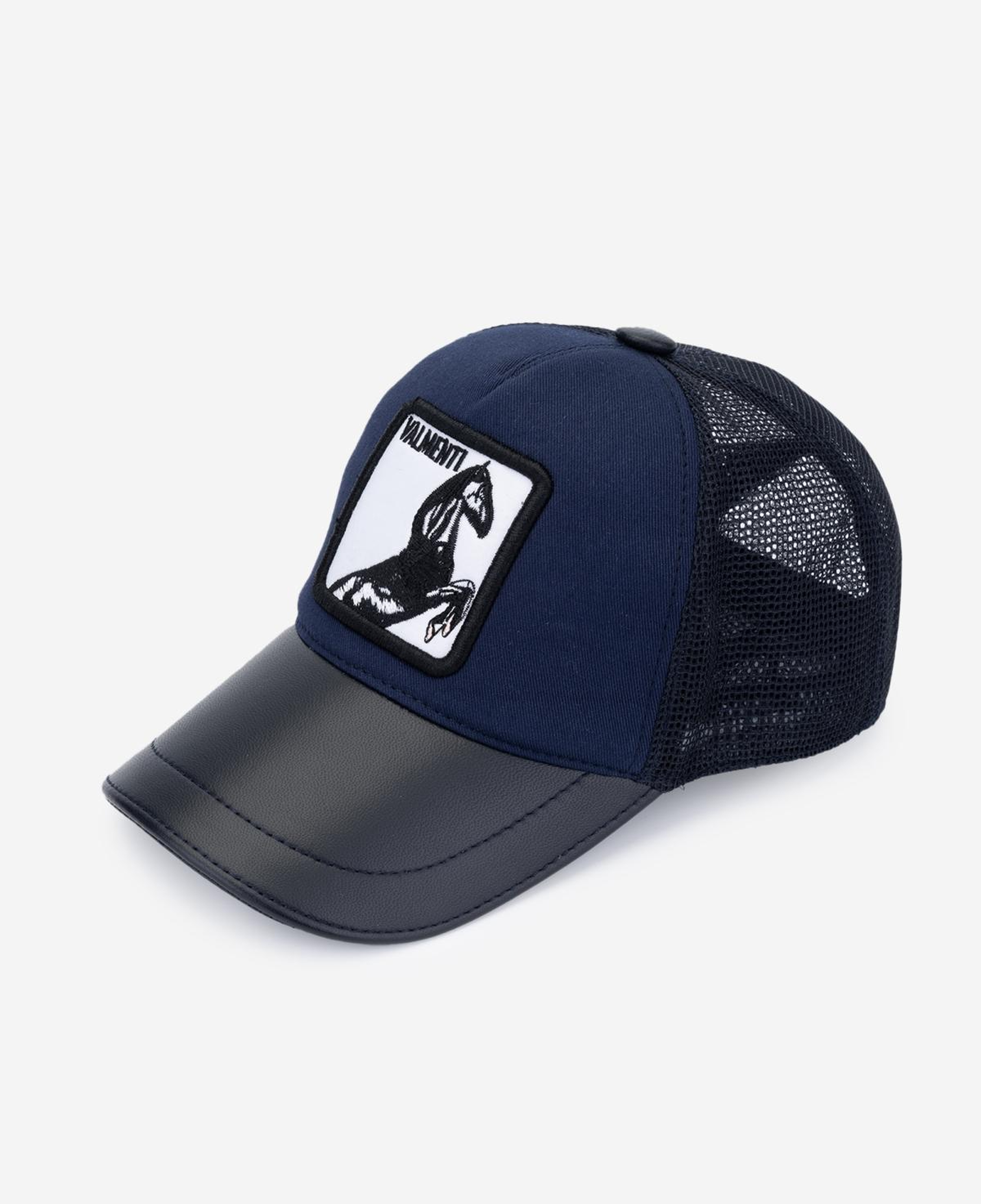 Valmenti Unisex Peluş Lacivert Şapka