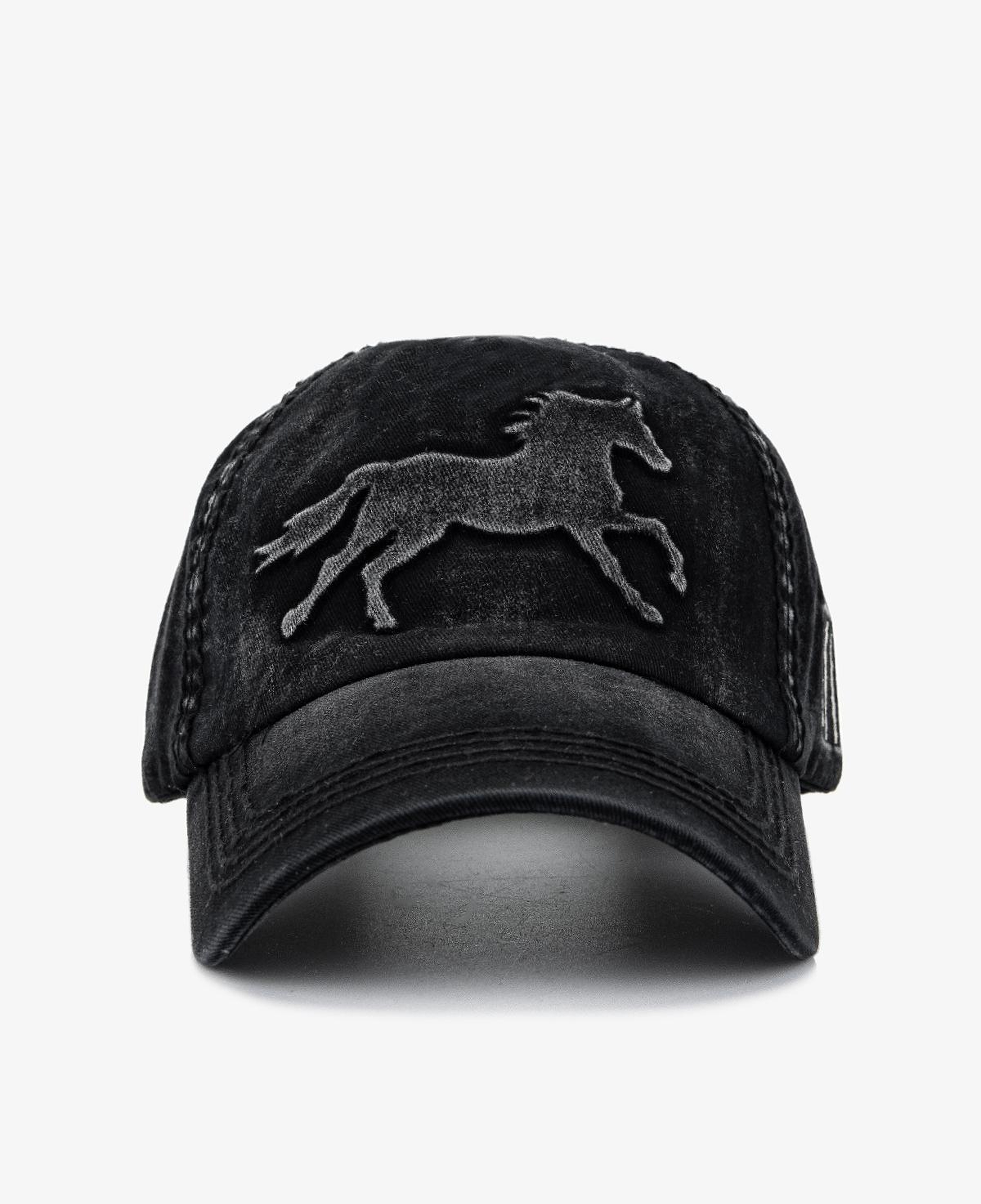 Valmenti Unisex Tekstil Siyah Beyzbol Şapka