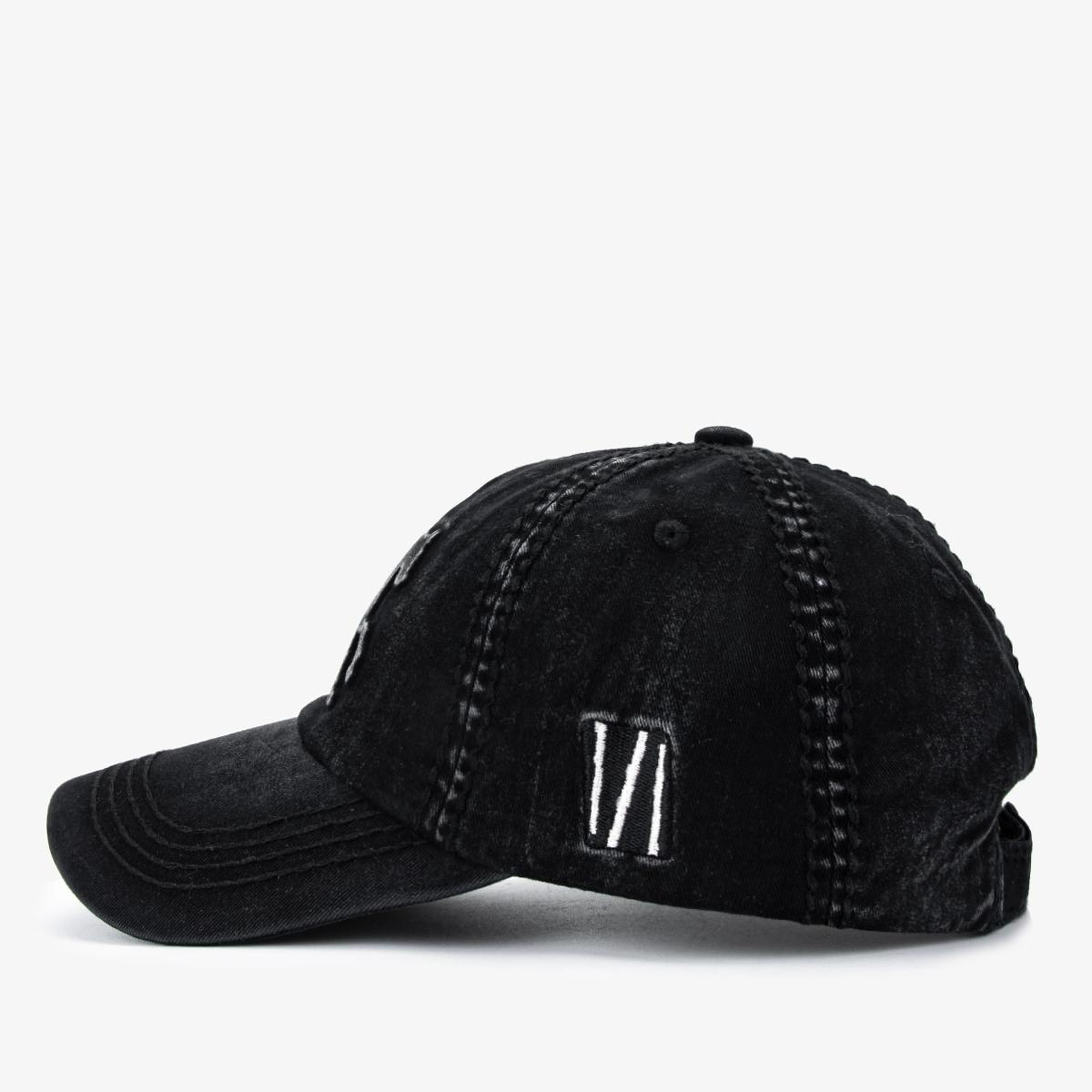 Valmenti Unisex Tekstil Siyah Beyzbol Şapka