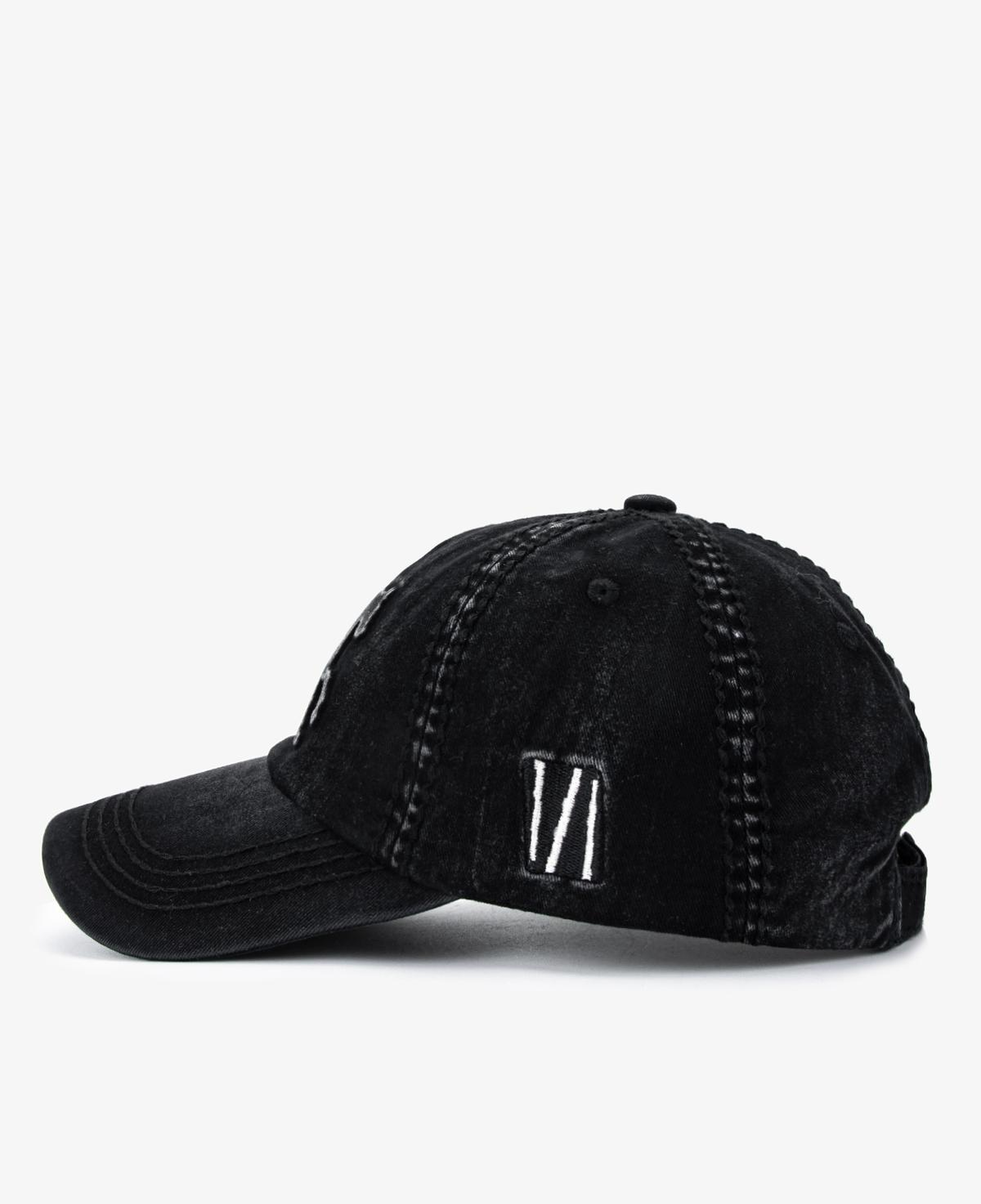 Valmenti Unisex Tekstil Siyah Beyzbol Şapka