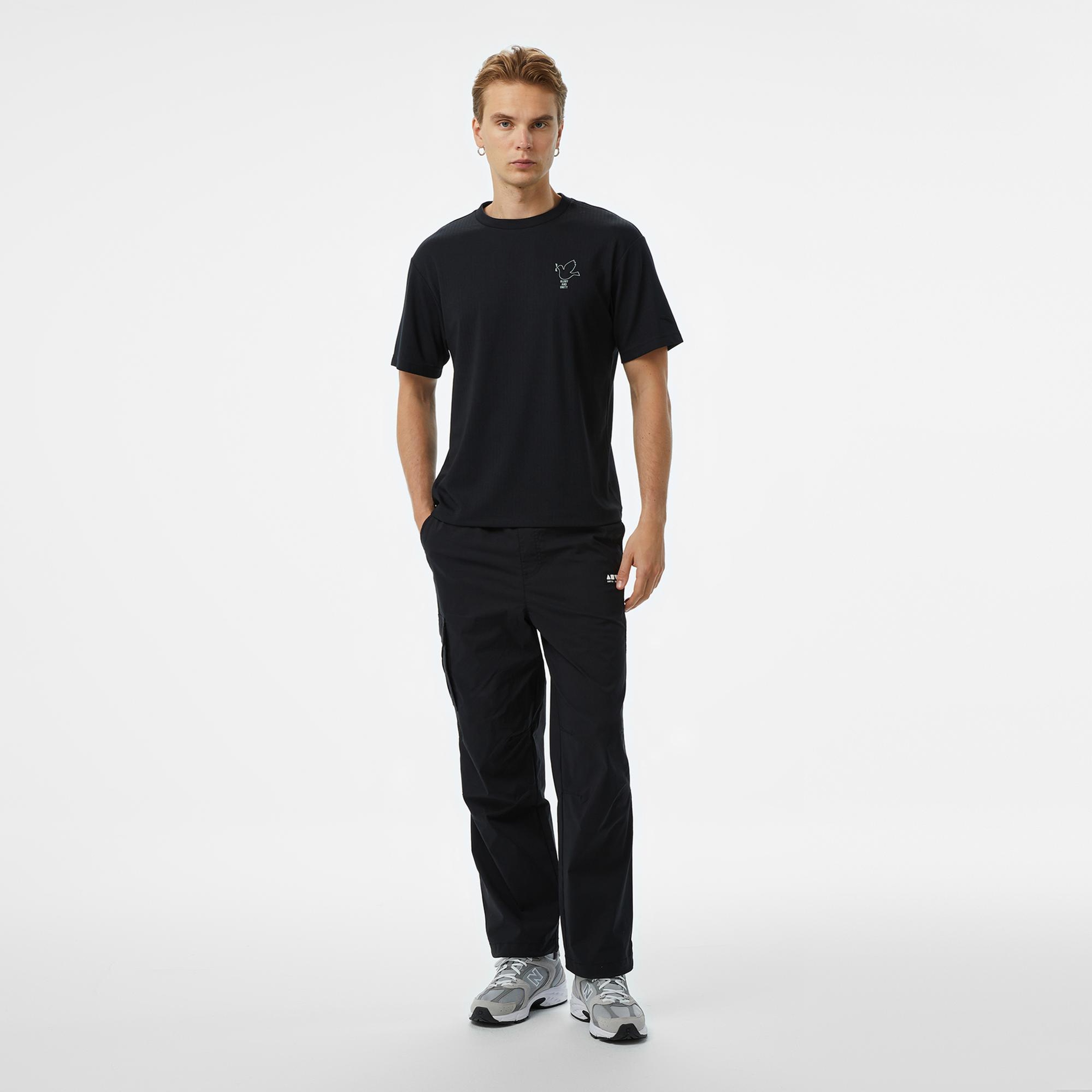 Anta Casual Erkek Siyah Pantolon