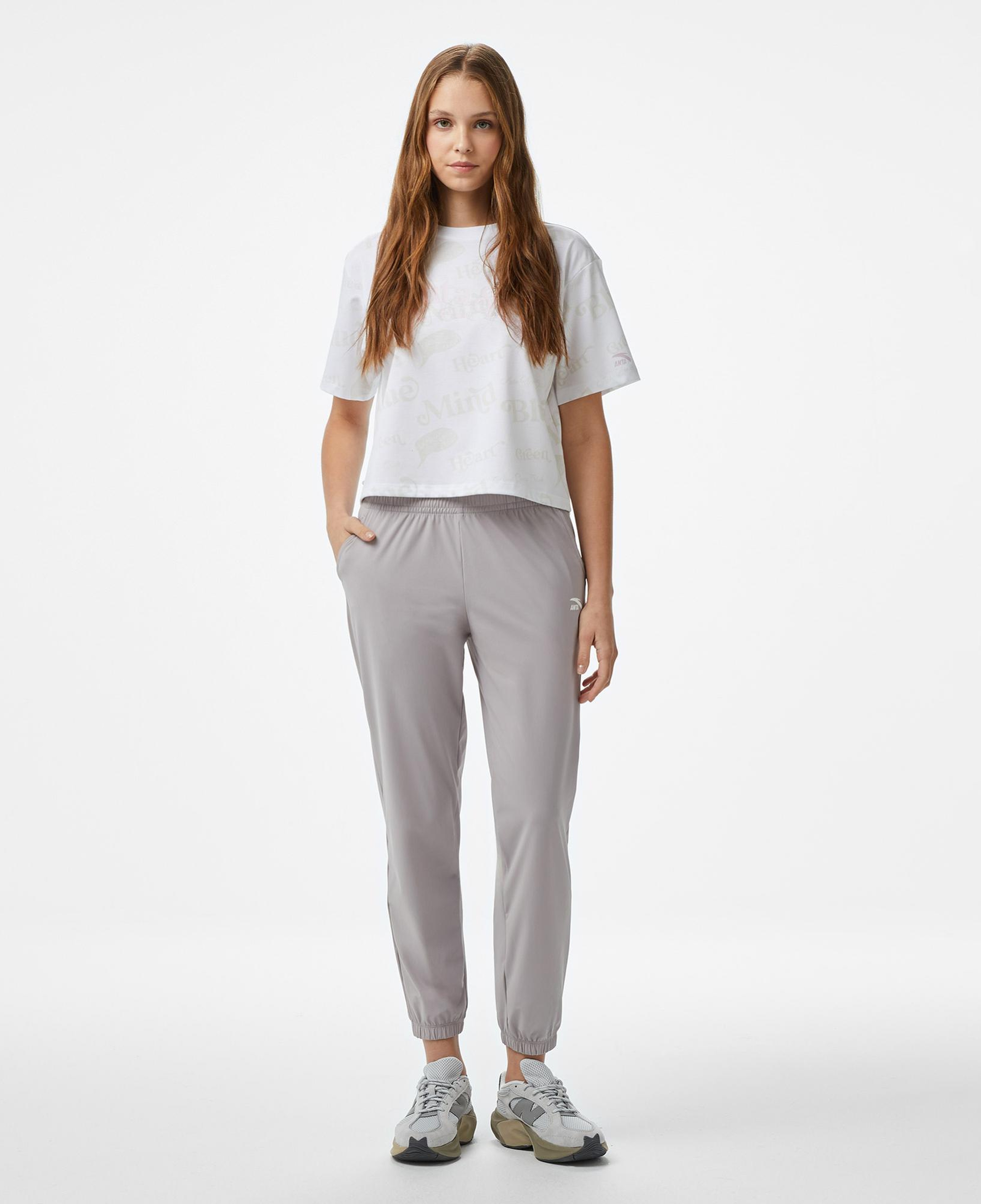 Anta Sports Kadın Beyaz T-Shirt