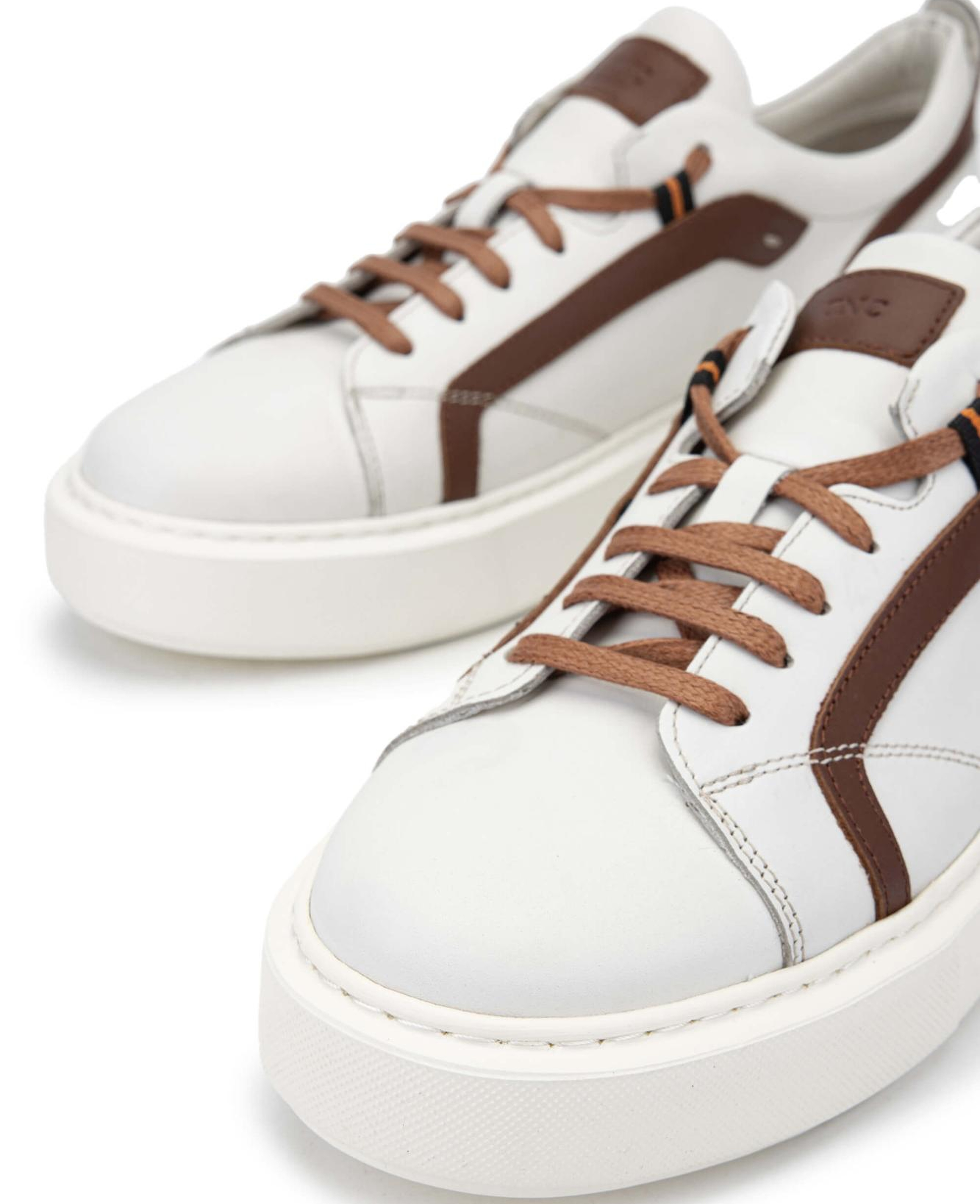 Tamer Tanca Erkek Hakiki Deri Bej Sneakers & Spor Ayakkabı