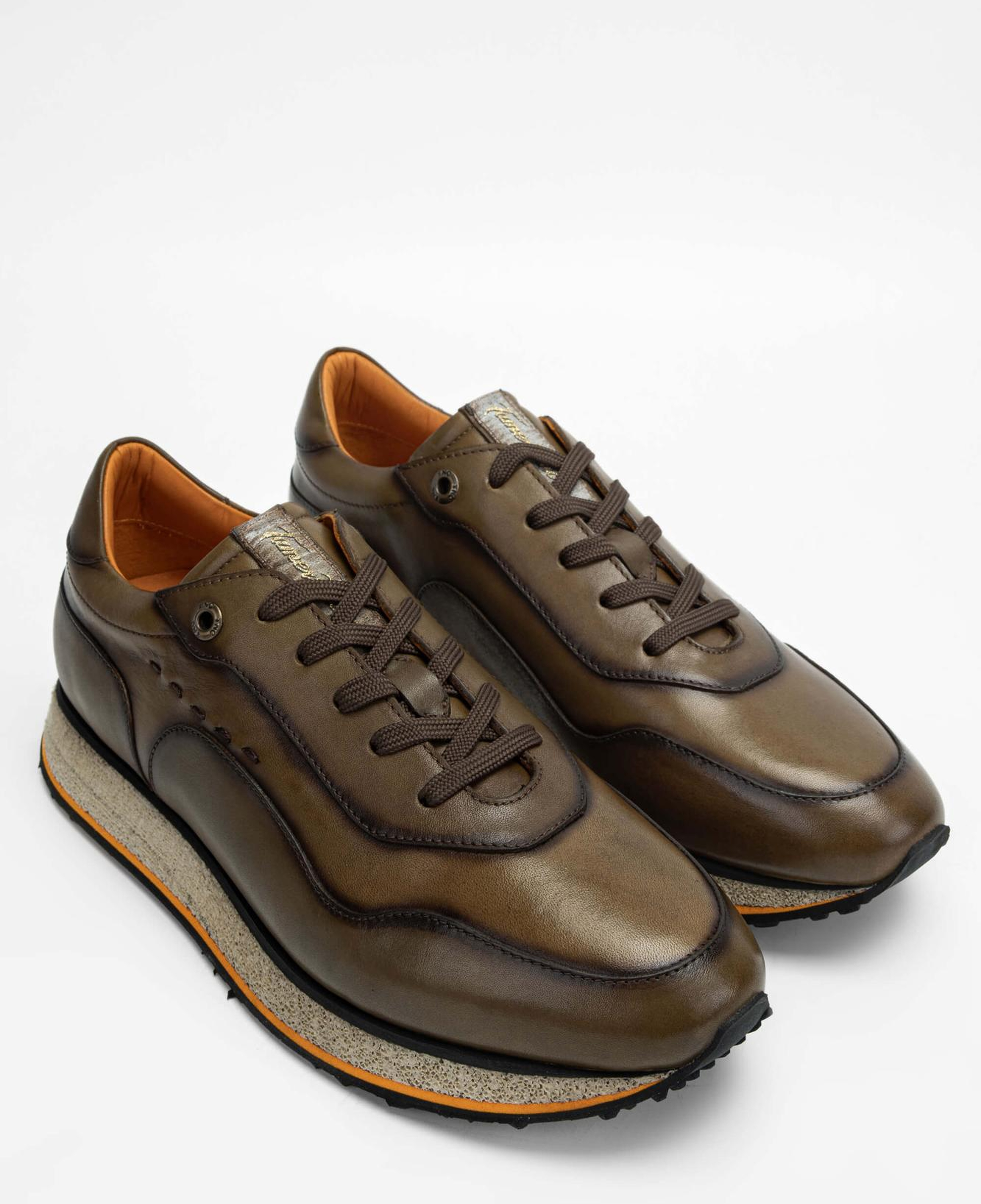 Tamer Tanca Erkek Hakiki Deri Ceviz Sneakers & Spor Ayakkabı