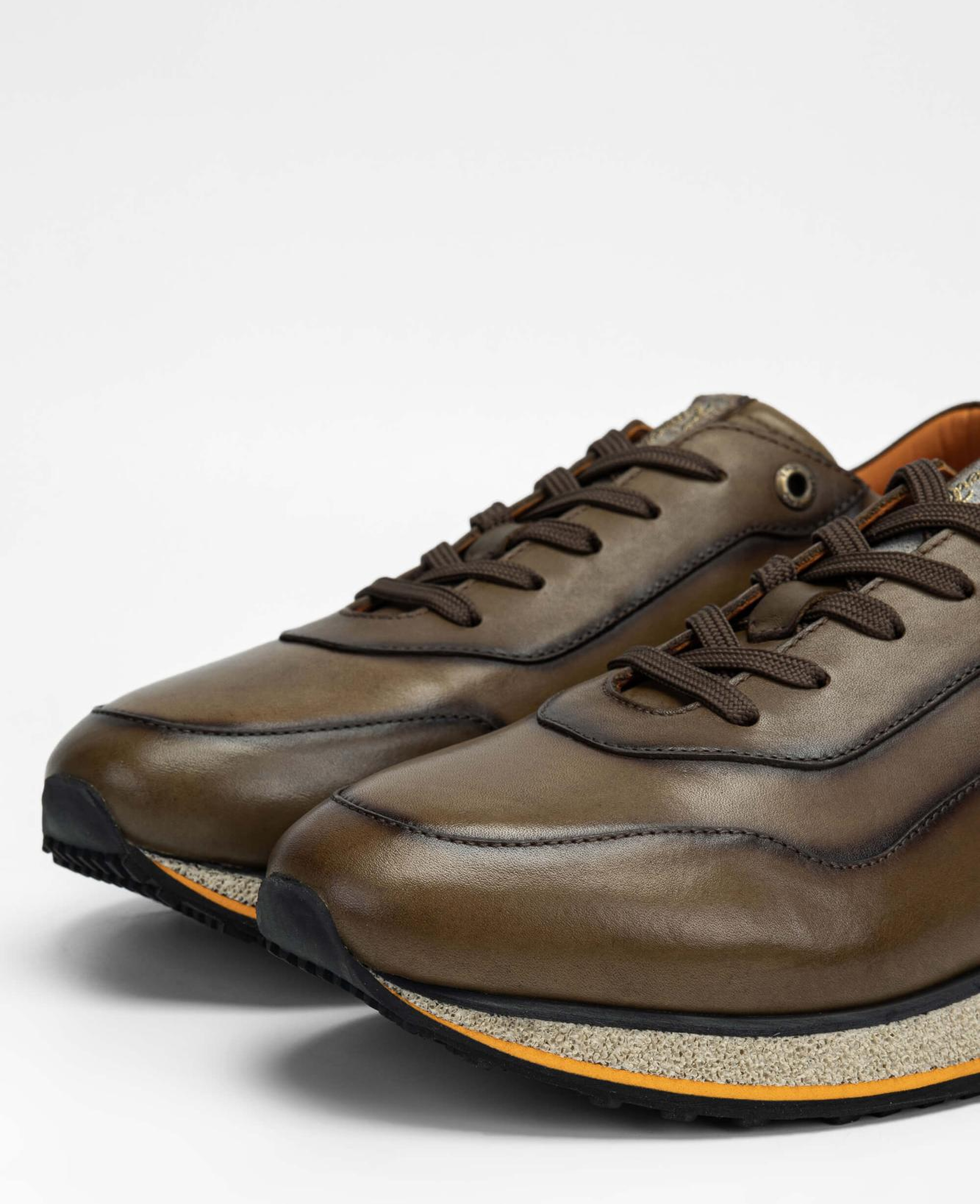 Tamer Tanca Erkek Hakiki Deri Ceviz Sneakers & Spor Ayakkabı