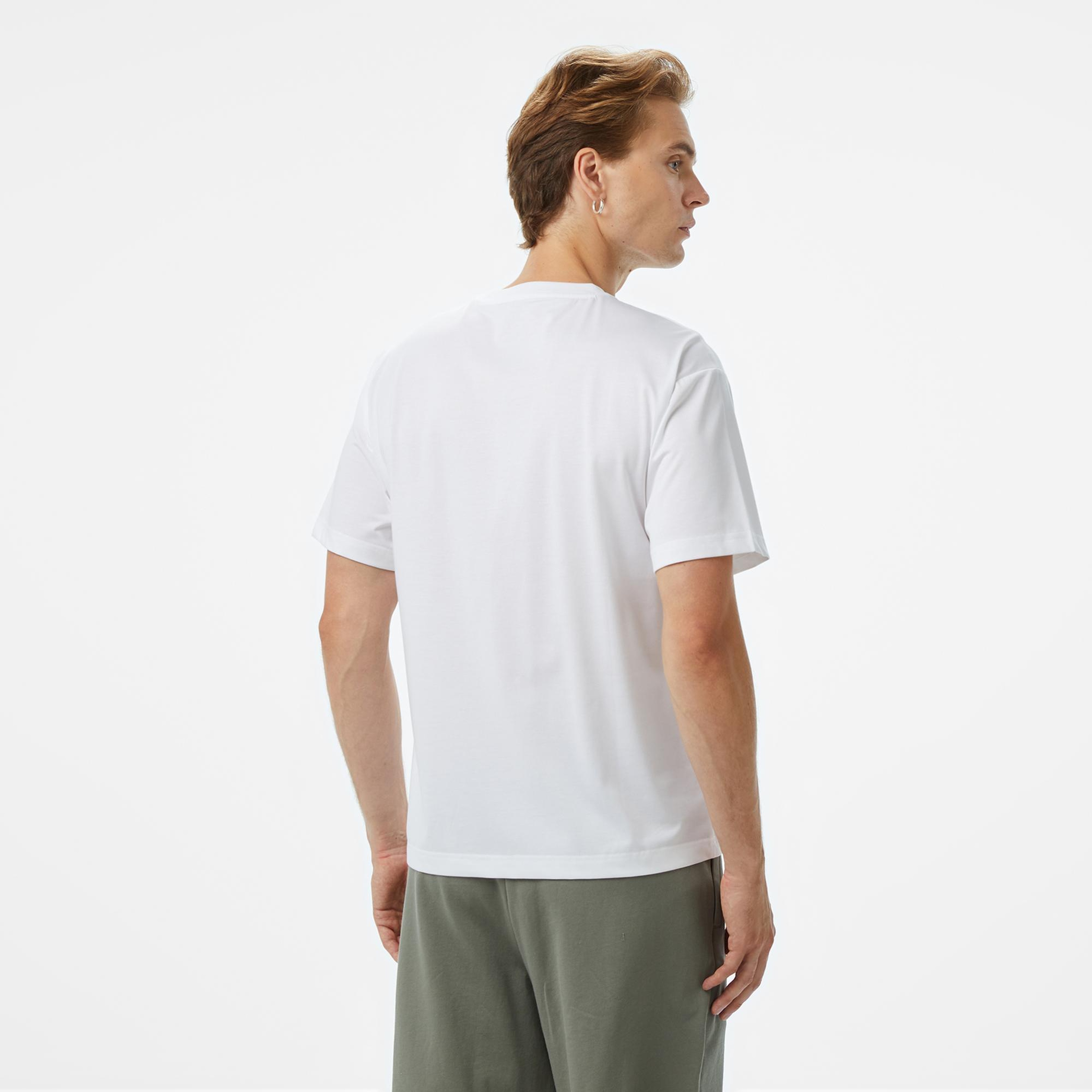 Anta Sports Erkek Beyaz T-Shirt