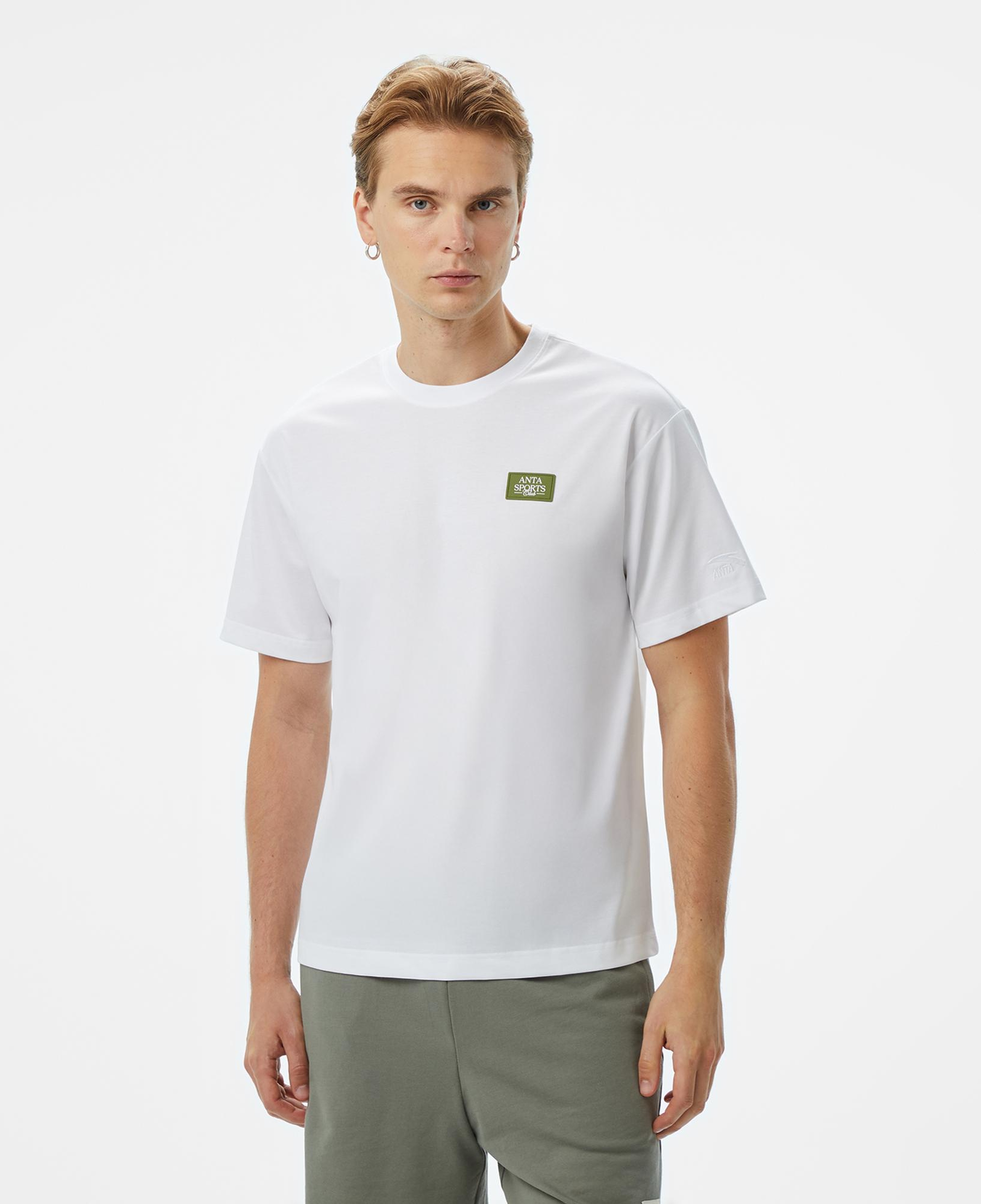 Anta Sports Erkek Beyaz T-Shirt