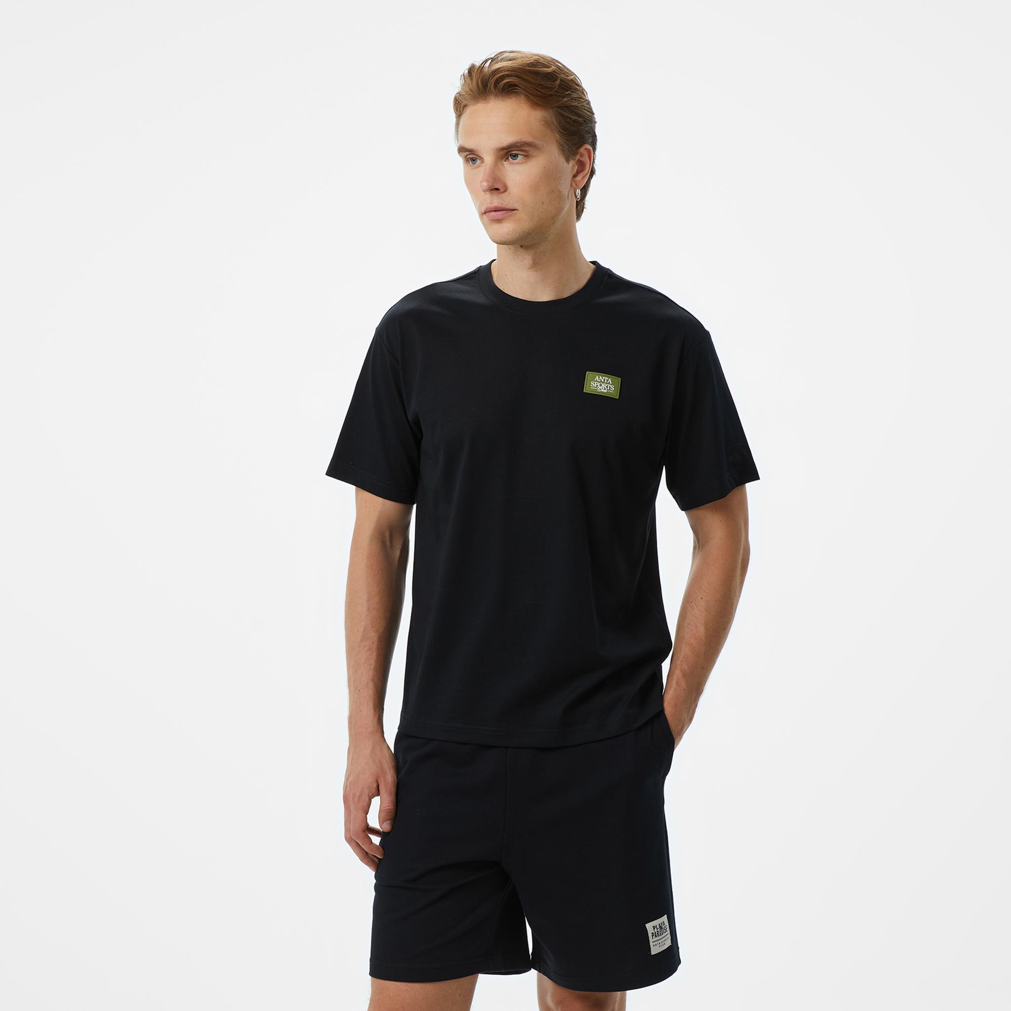 Anta Sports Erkek Siyah T-Shirt