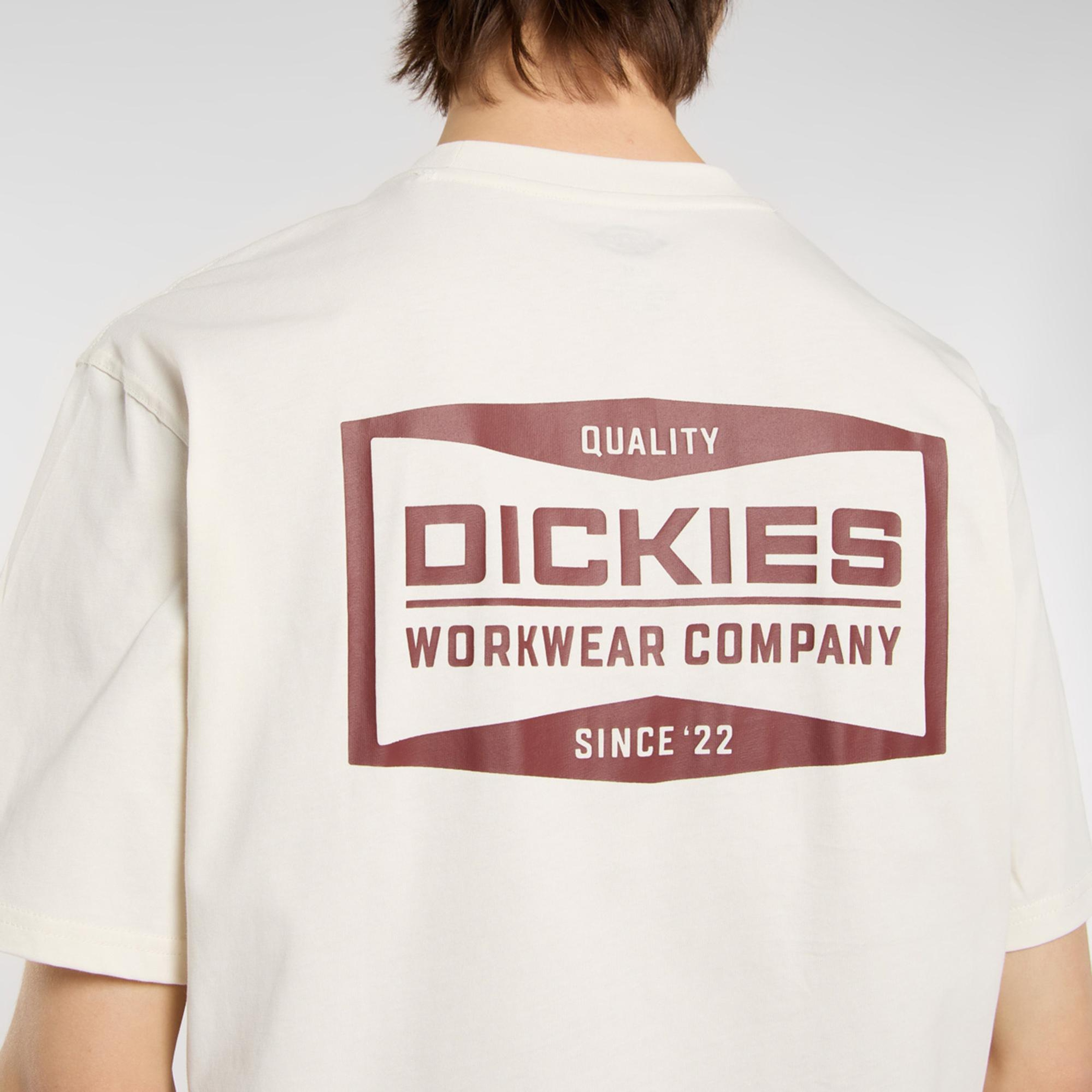 Dickies Bolivar Erkek Beyaz T-Shirt