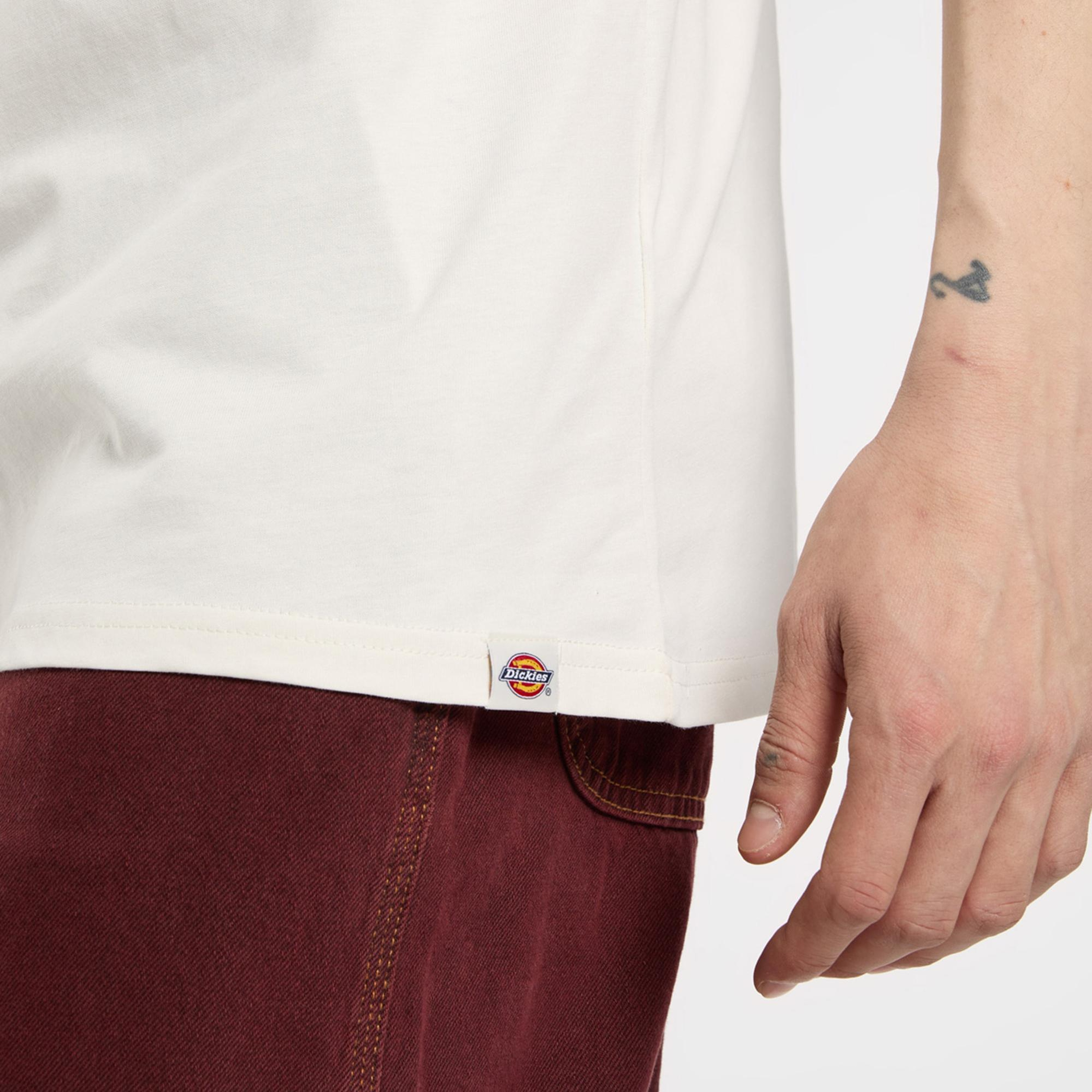 Dickies Bolivar Erkek Beyaz T-Shirt