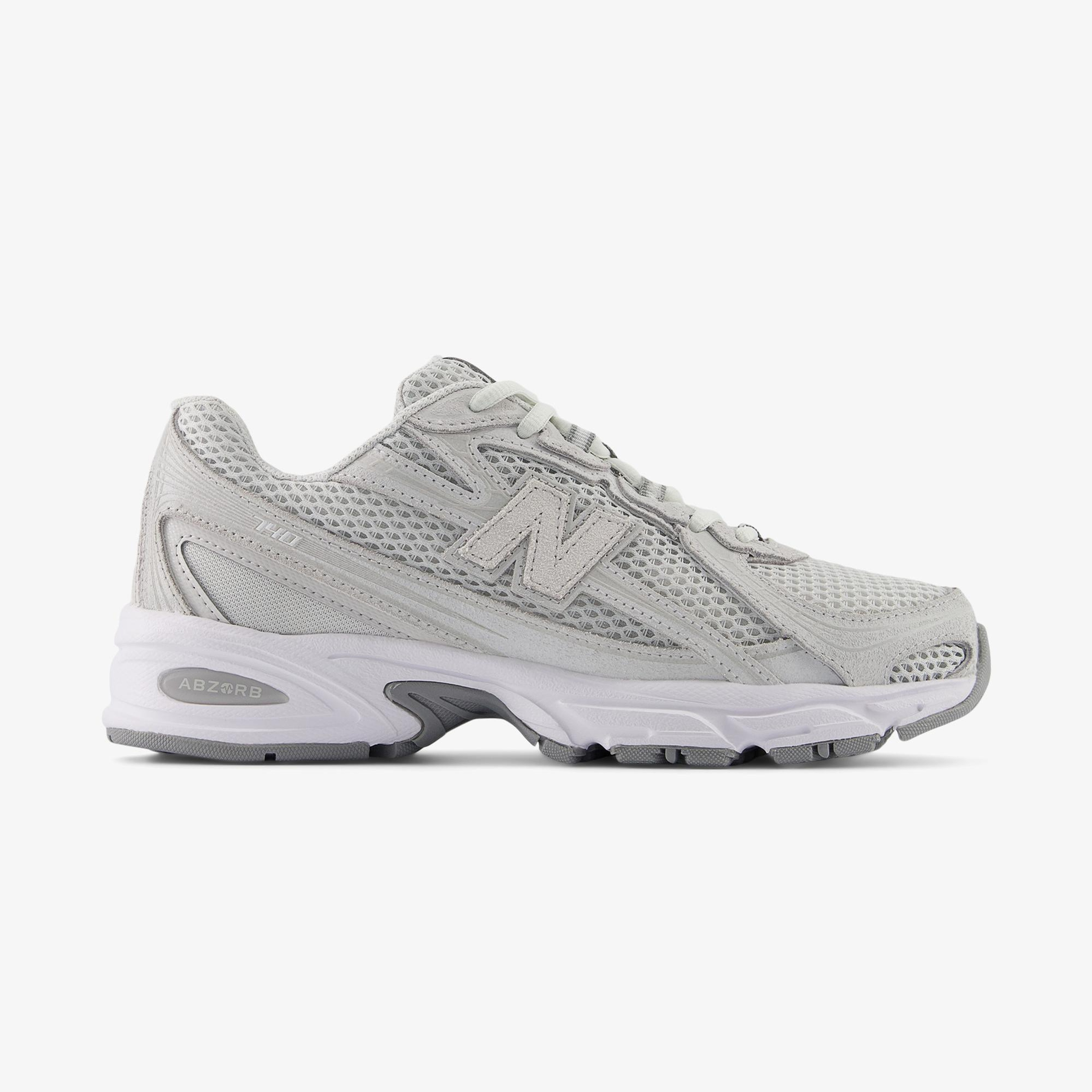 New Balance 740 Lifestyle Unisex Gri Spor Ayakkabı