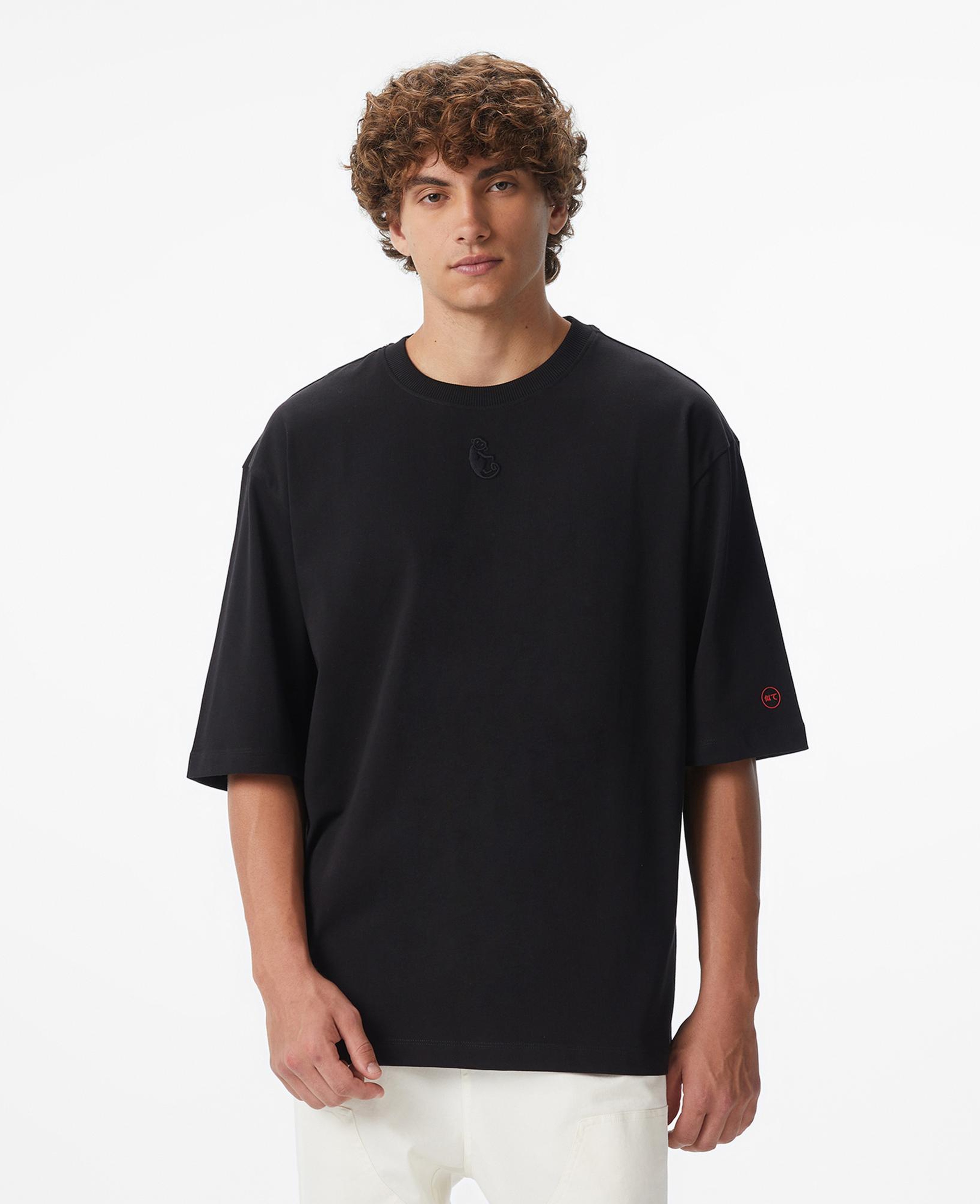 UNITED4 x Monkey Project Dj Unisex Siyah T-Shirt