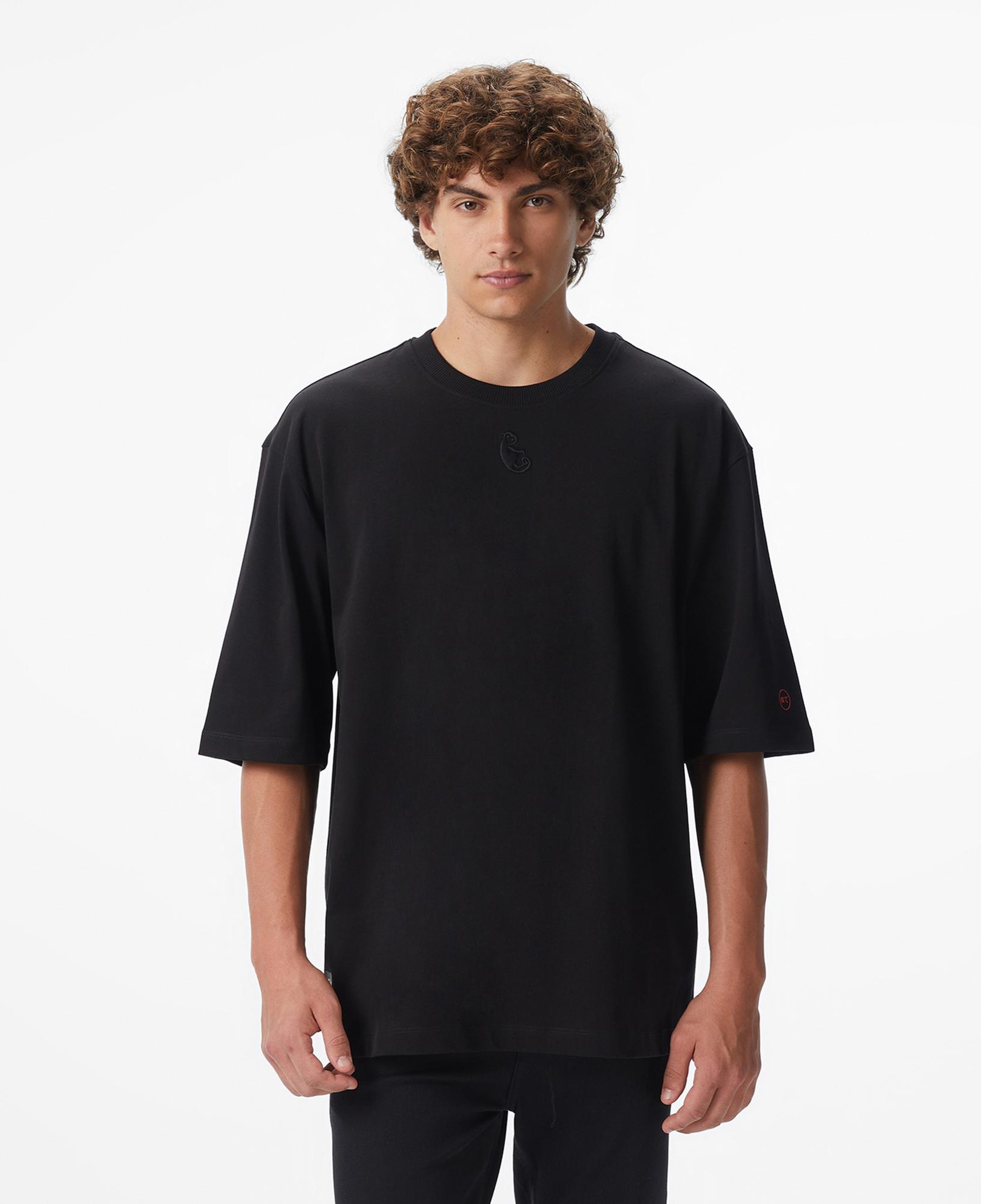 UNITED4 x Monkey Project Where Is The After Party Unisex Siyah T-Shirt