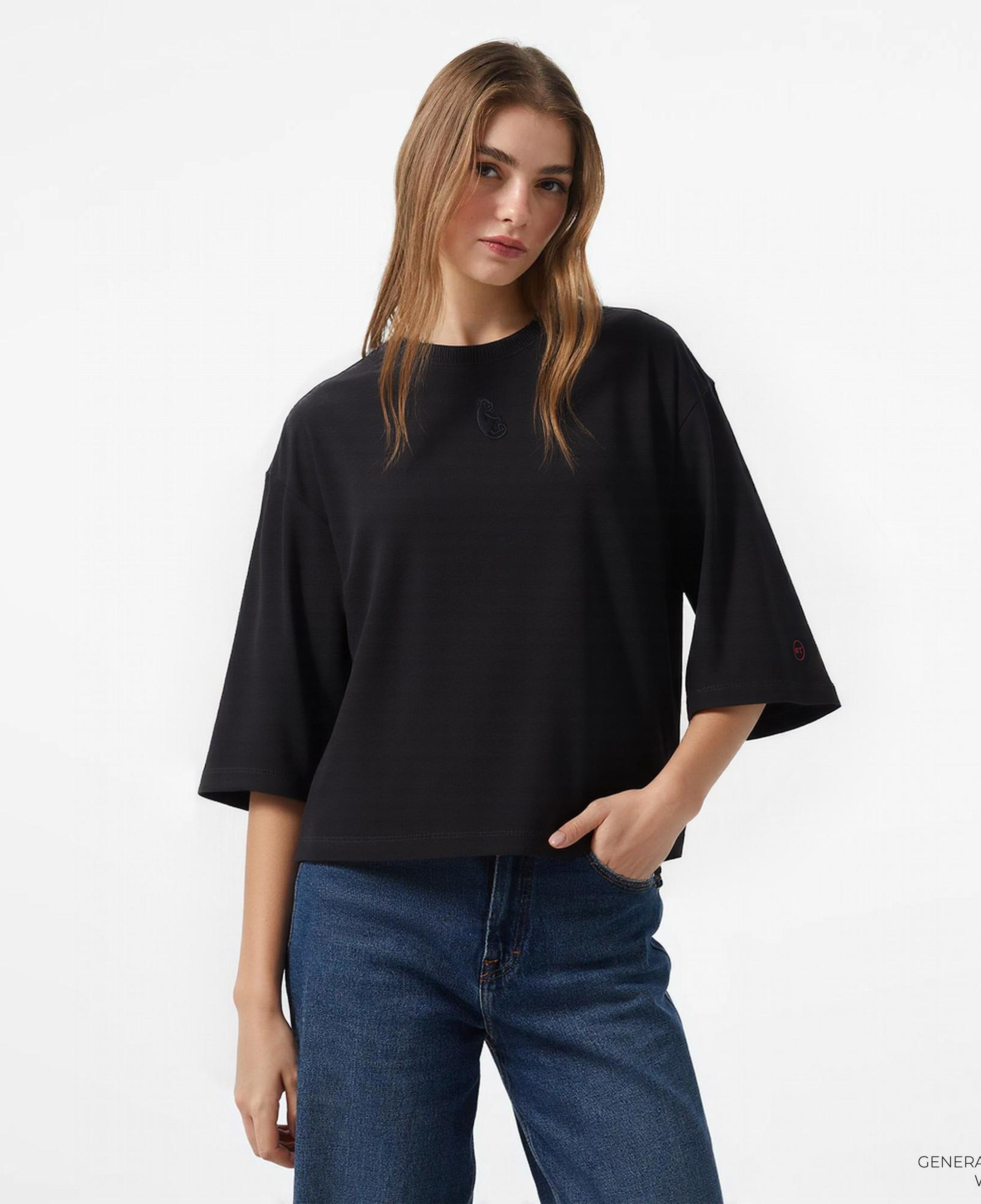 UNITED4 x Monkey Project Where Is The After Party Unisex Siyah T-Shirt