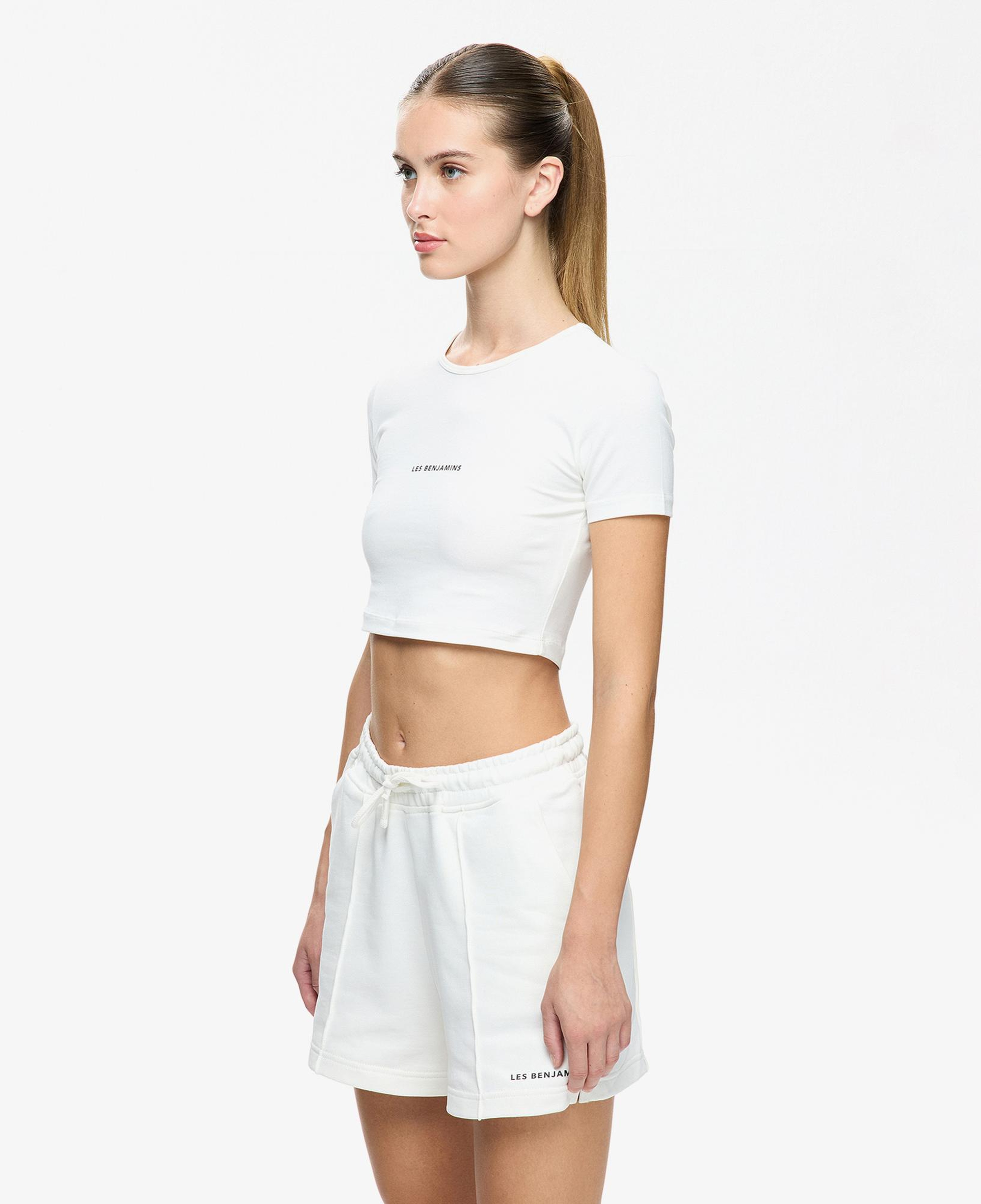 Les Benjamins Kadın Beyaz T-Shirt