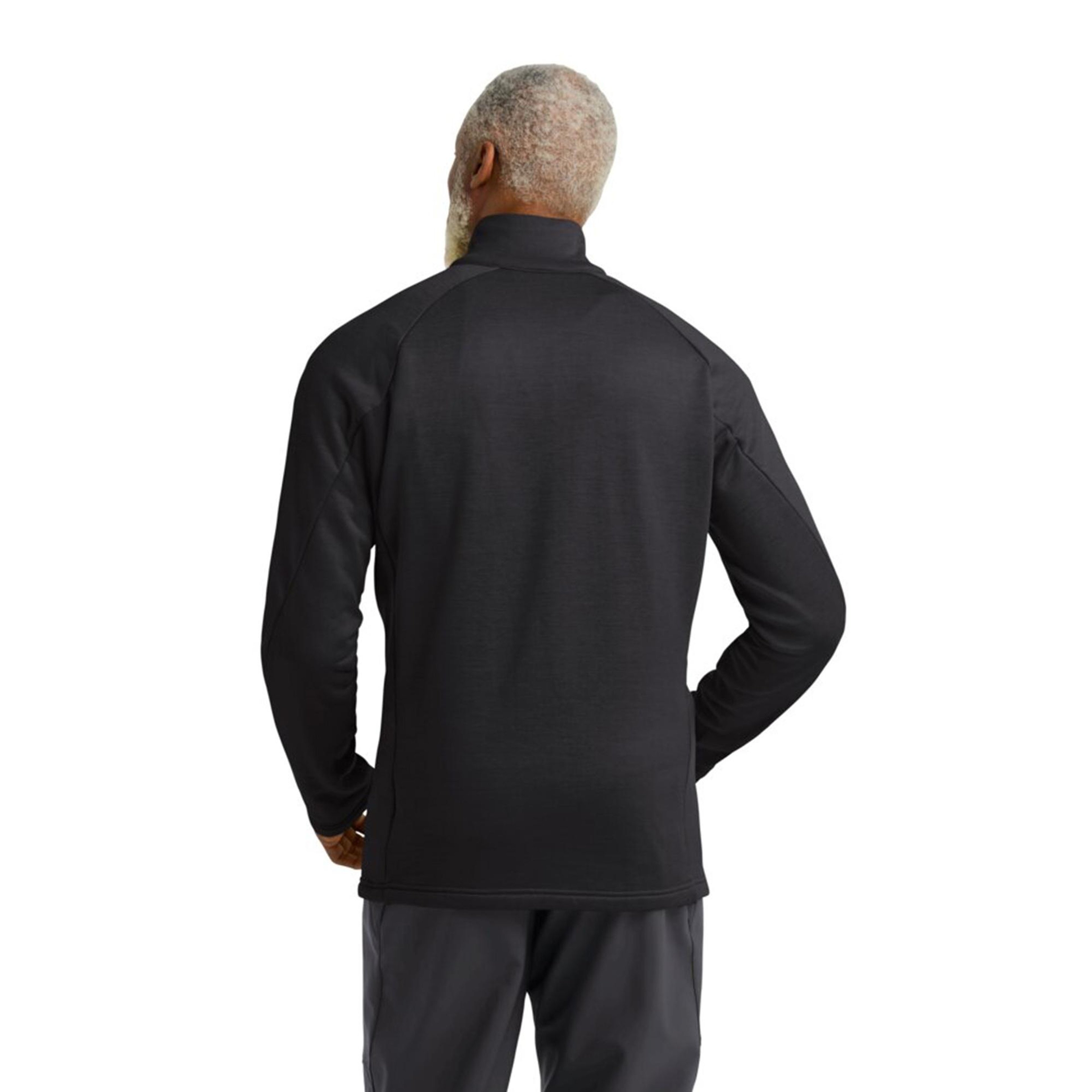 Jack Wolfskin Peak District Full Zipped Erkek Siyah Ceket