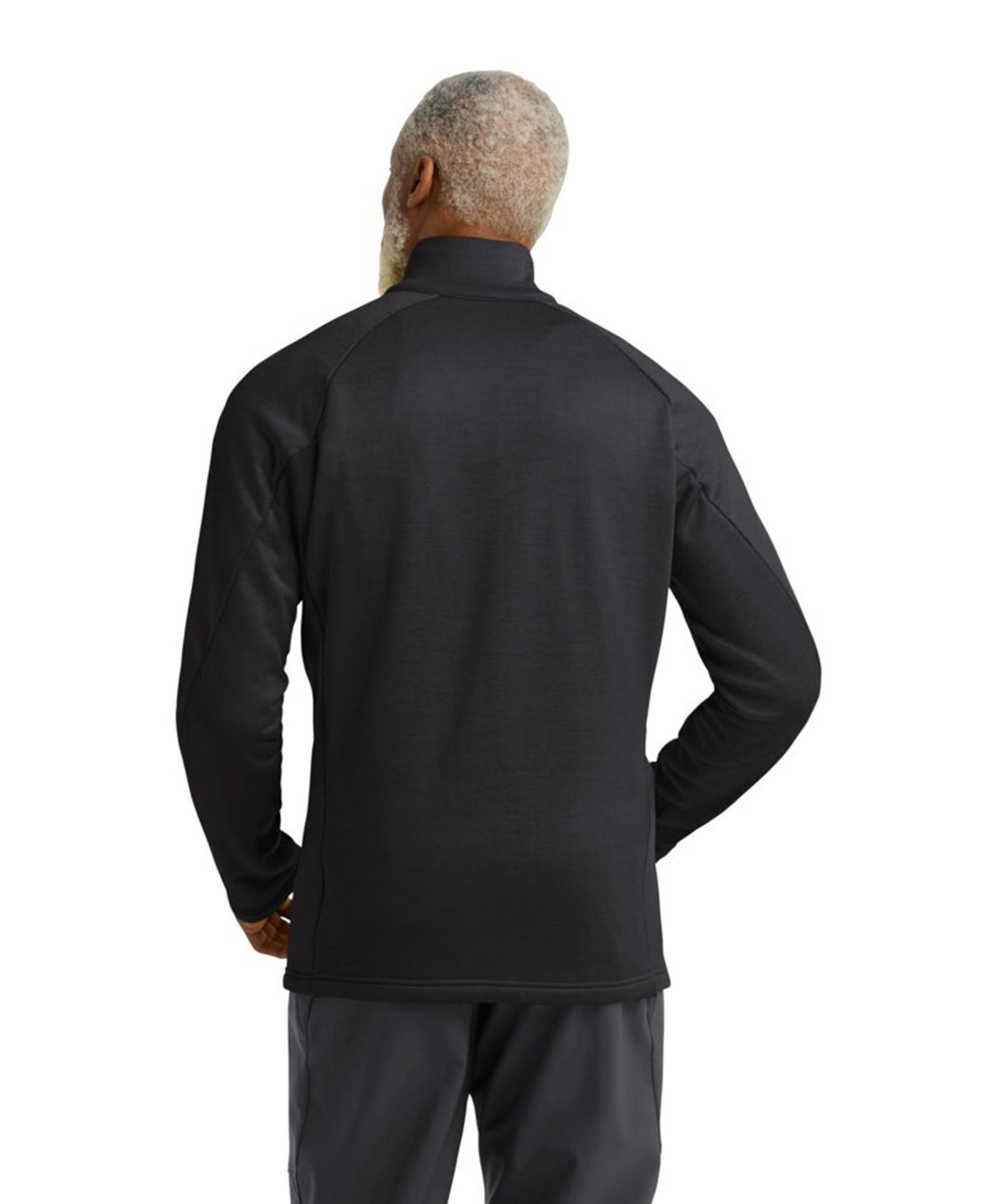 Jack Wolfskin Peak District Full Zipped Erkek Siyah Ceket