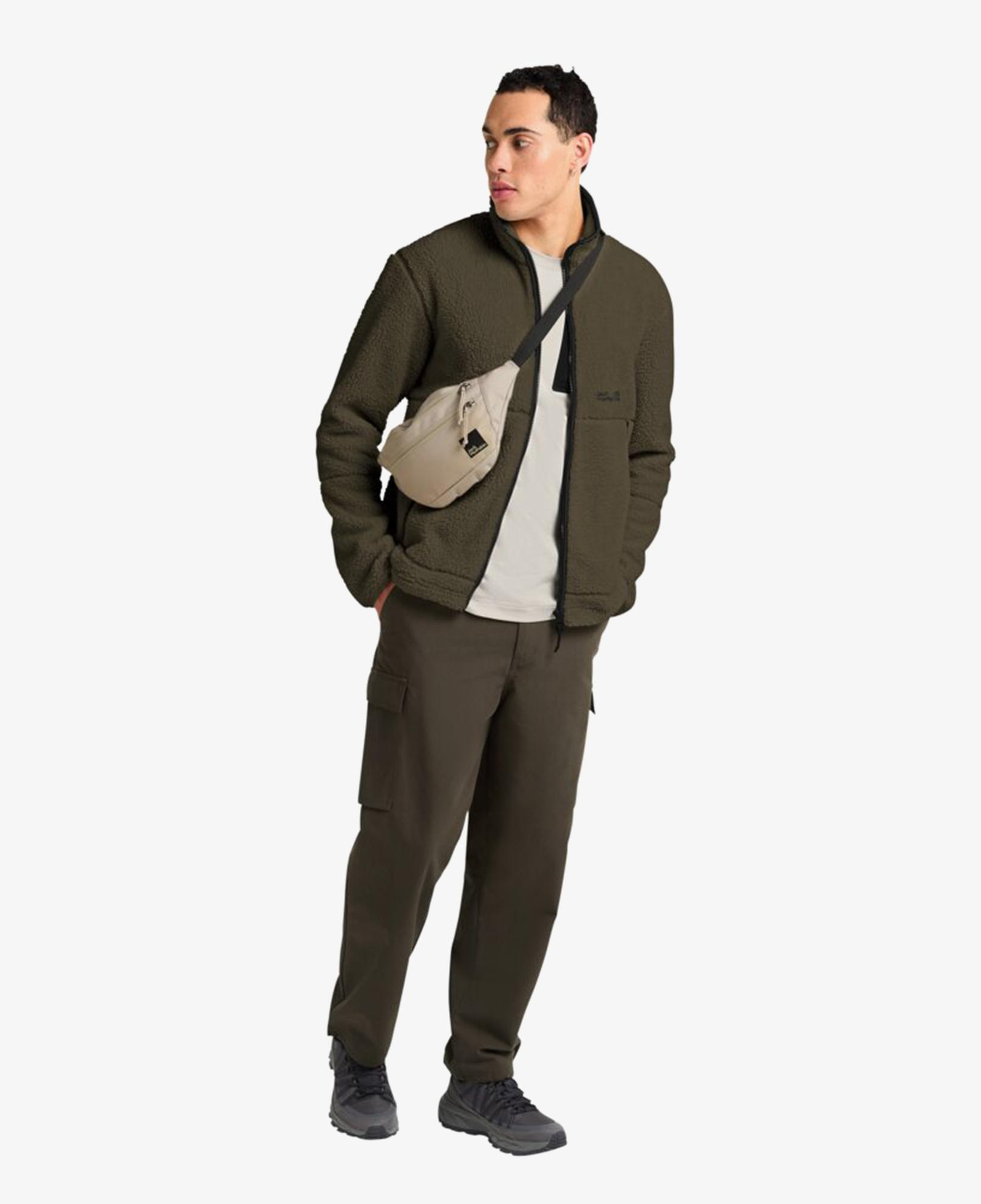 Jack Wolfskin Stone Lite Erkek Kahverengi Ceket