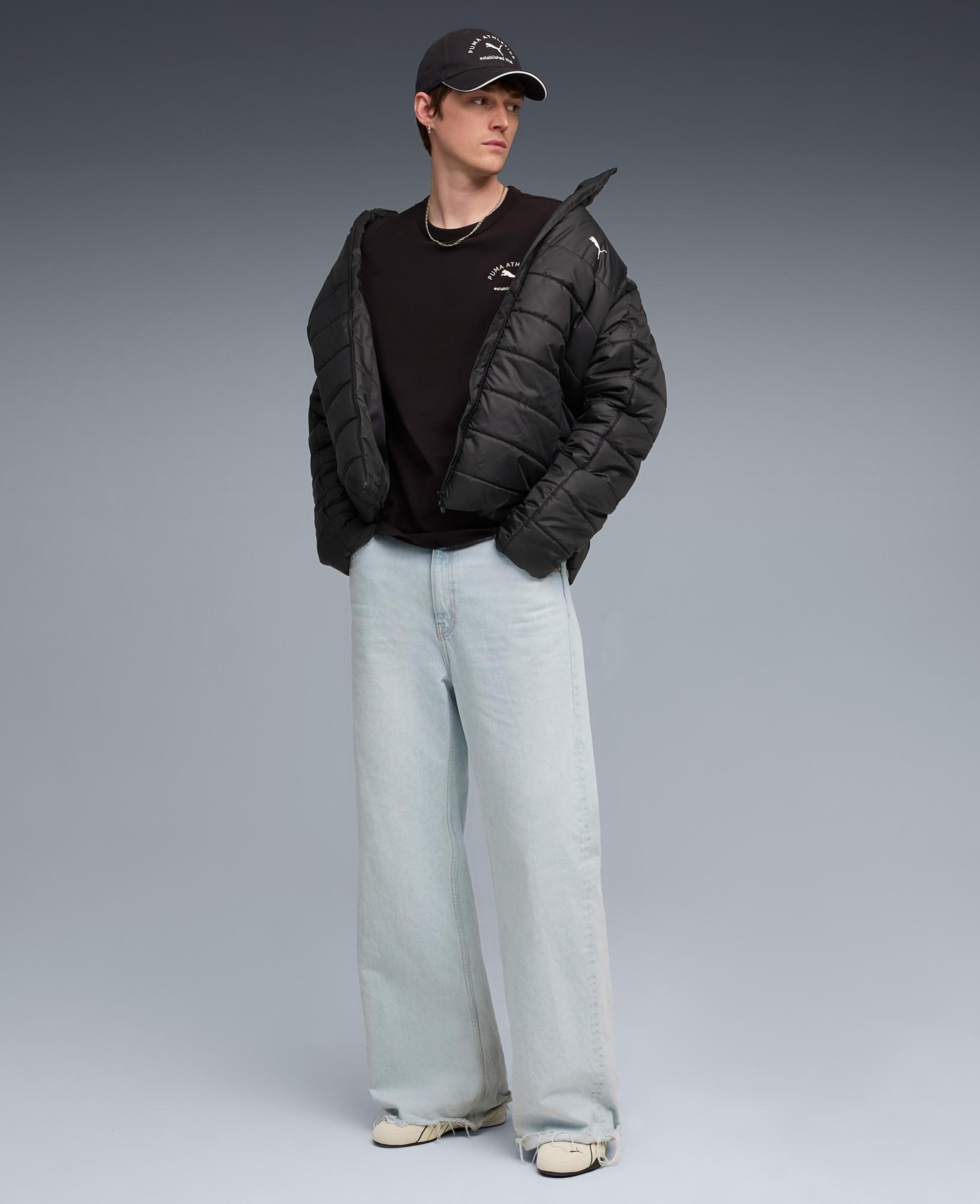 Puma Herren Erkek Siyah T-Shirt