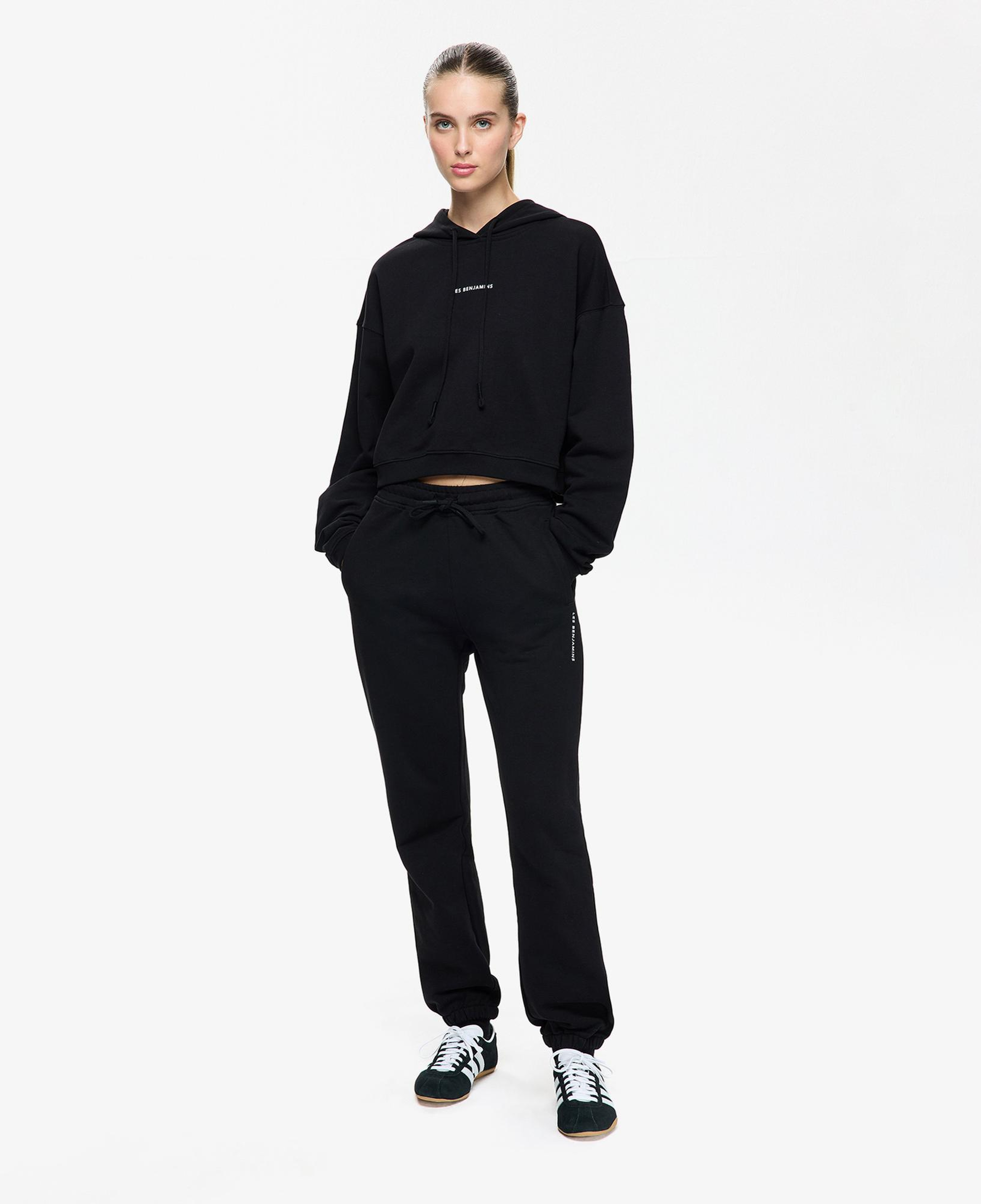 Les Benjamins Kadın Siyah Sweatshirt