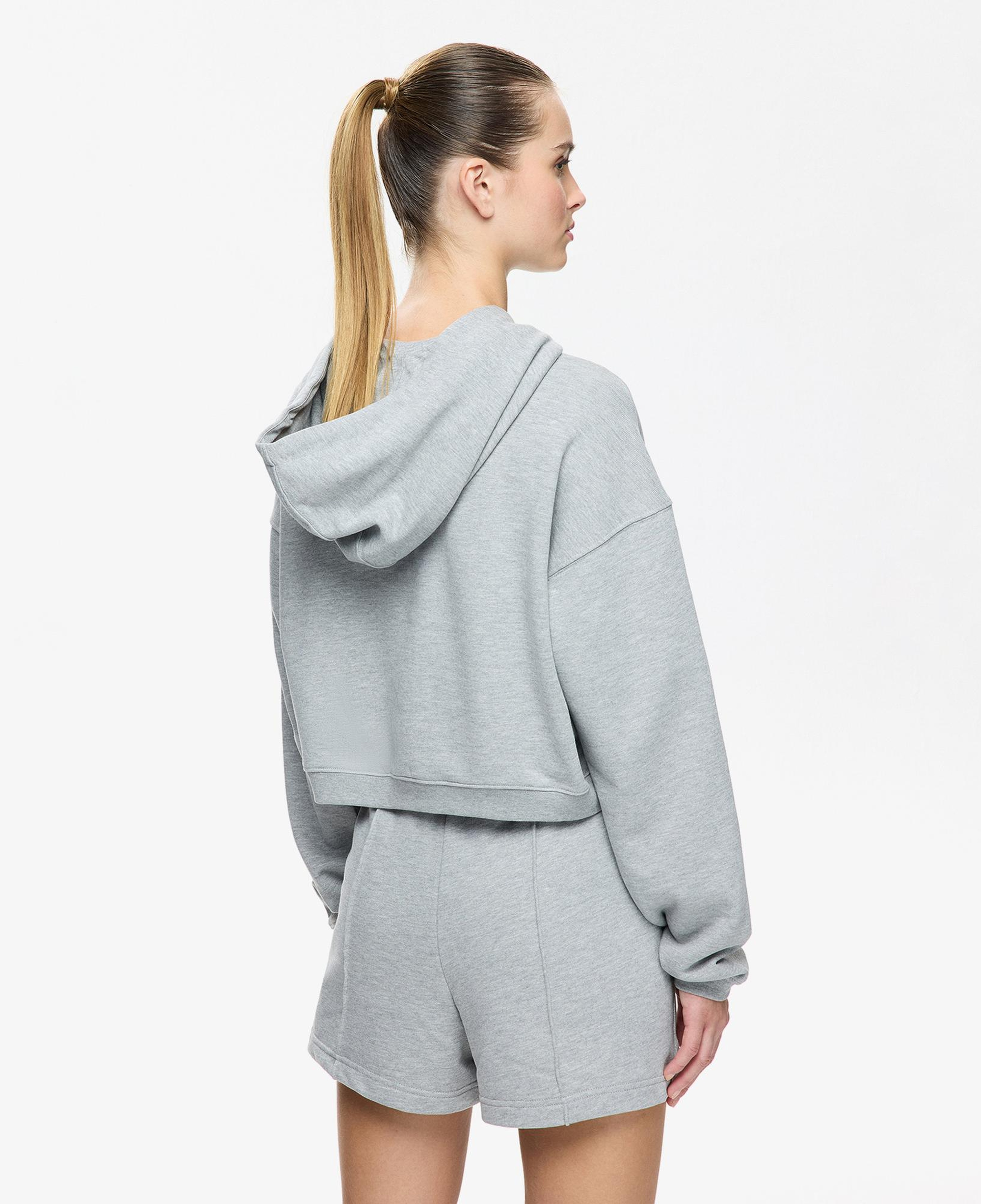 Les Benjamins Kadın Gri Sweatshirt