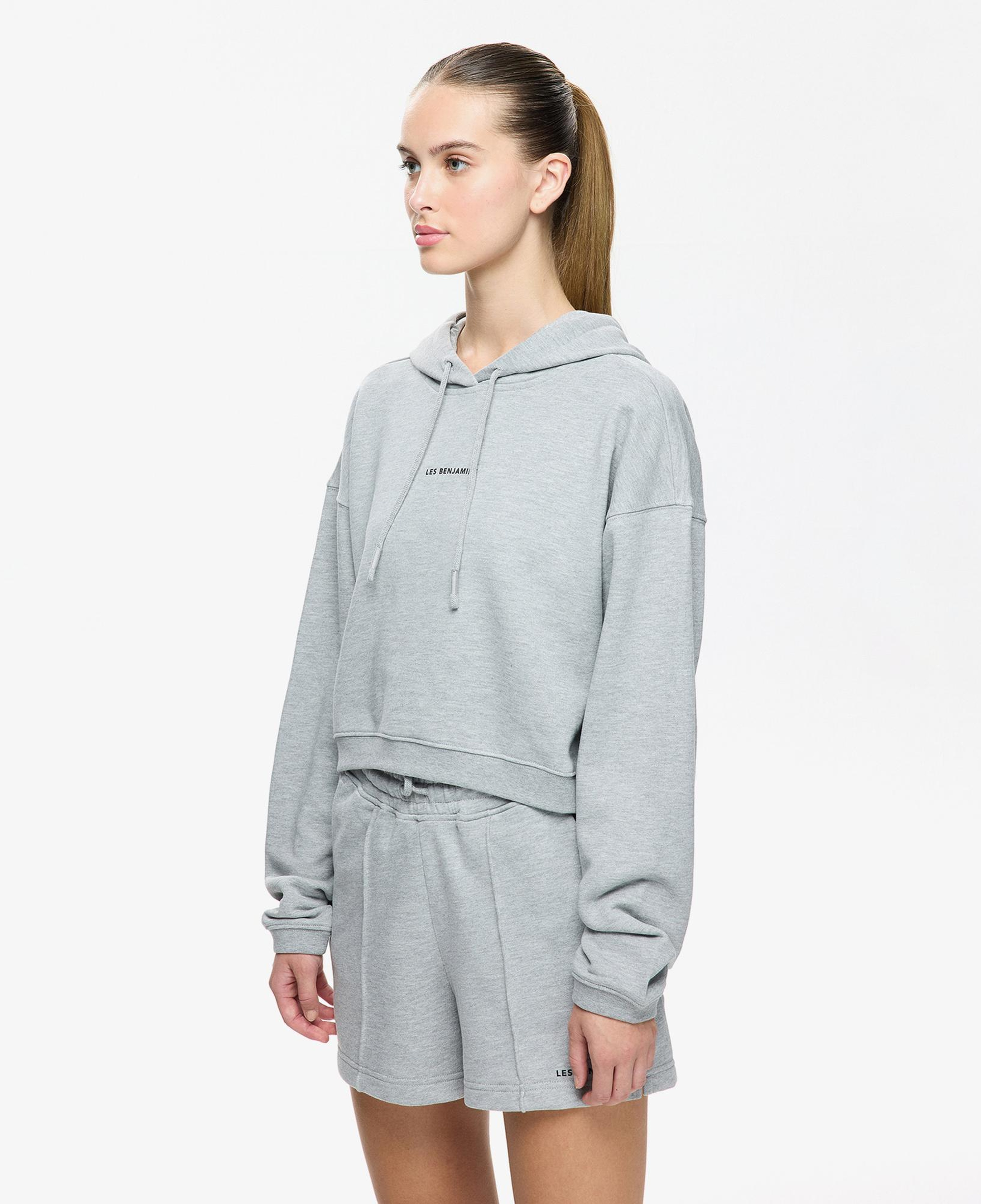 Les Benjamins Kadın Gri Sweatshirt