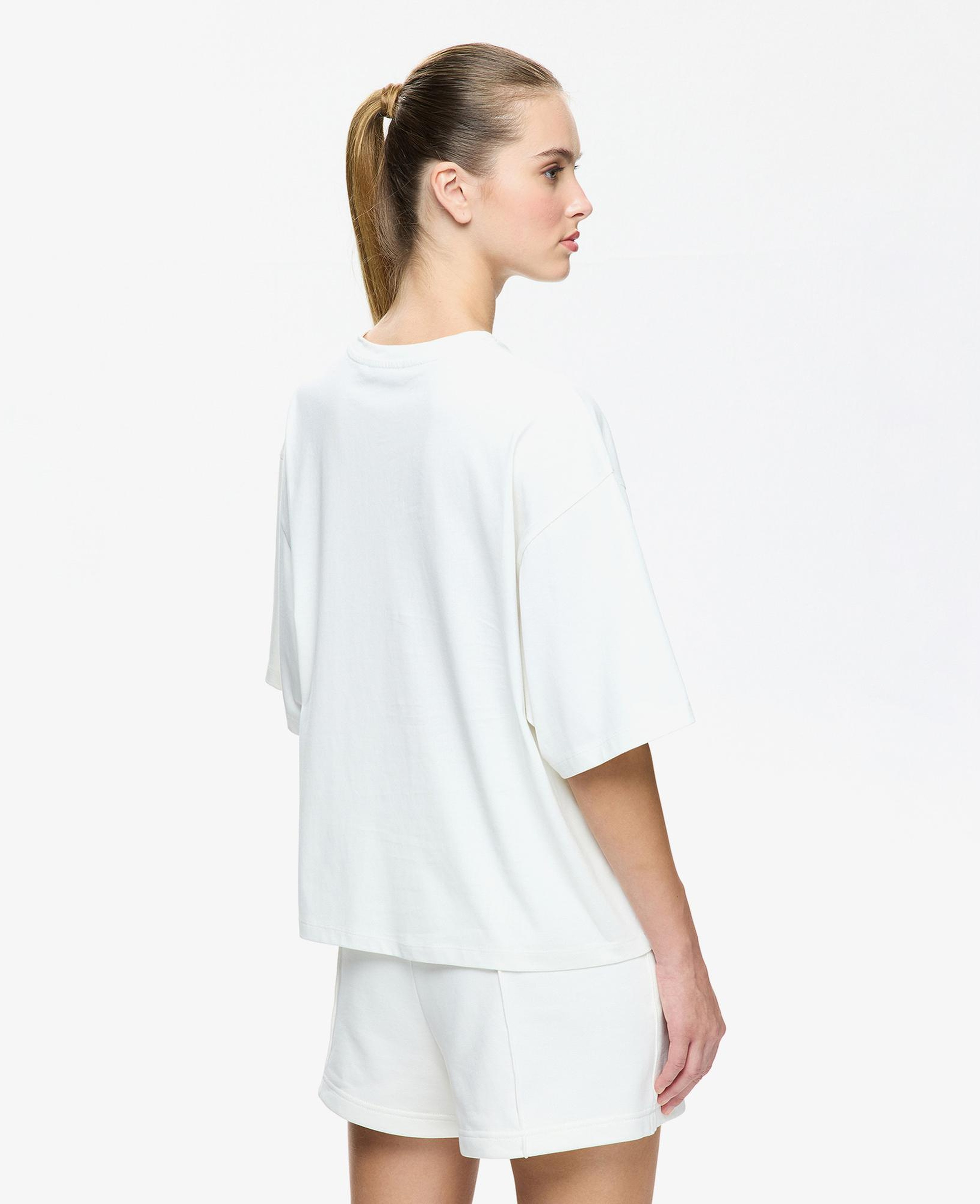 Les Benjamins Kadın Beyaz T-Shirt