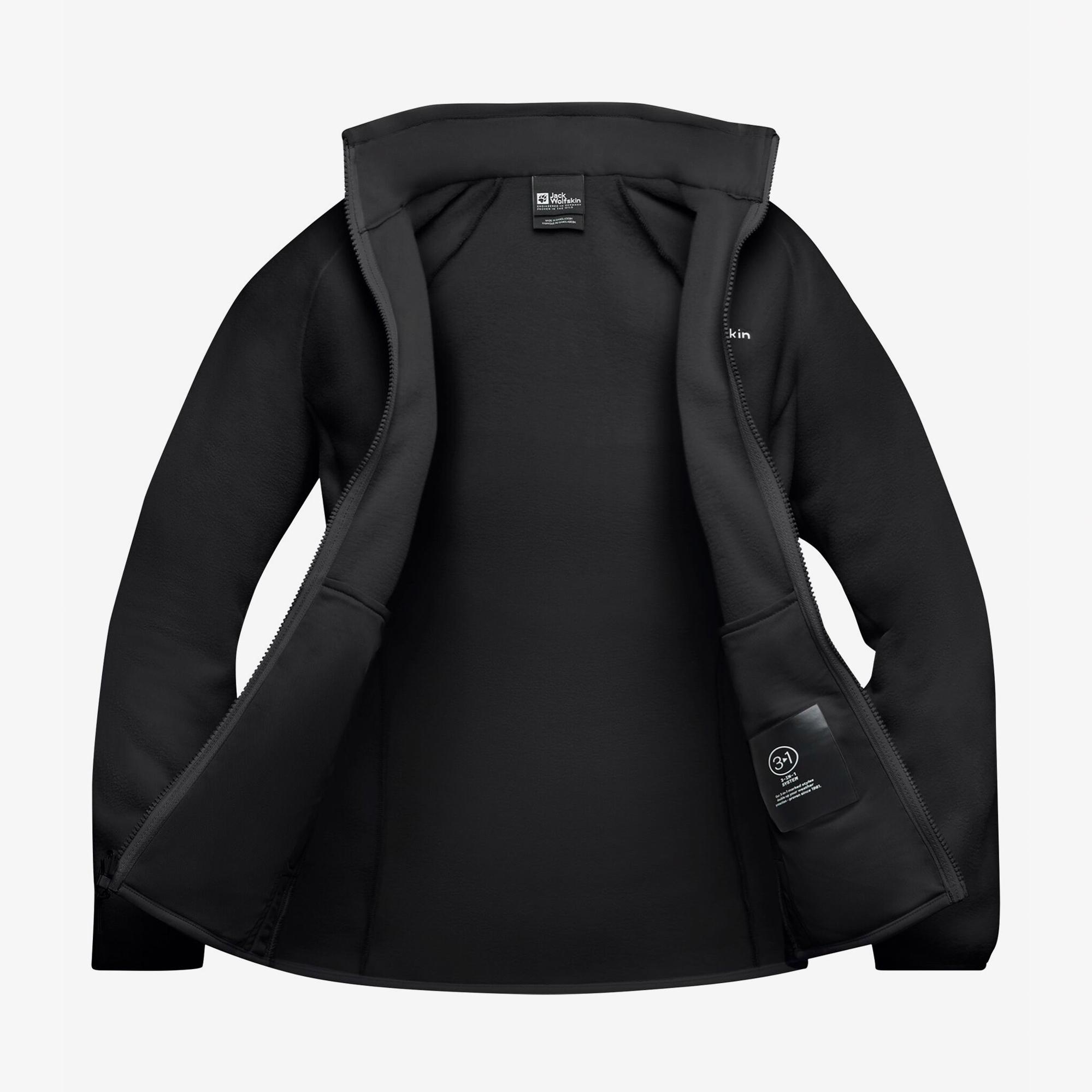 Jack Wolfskin Moonrise Kadın Siyah Ceket