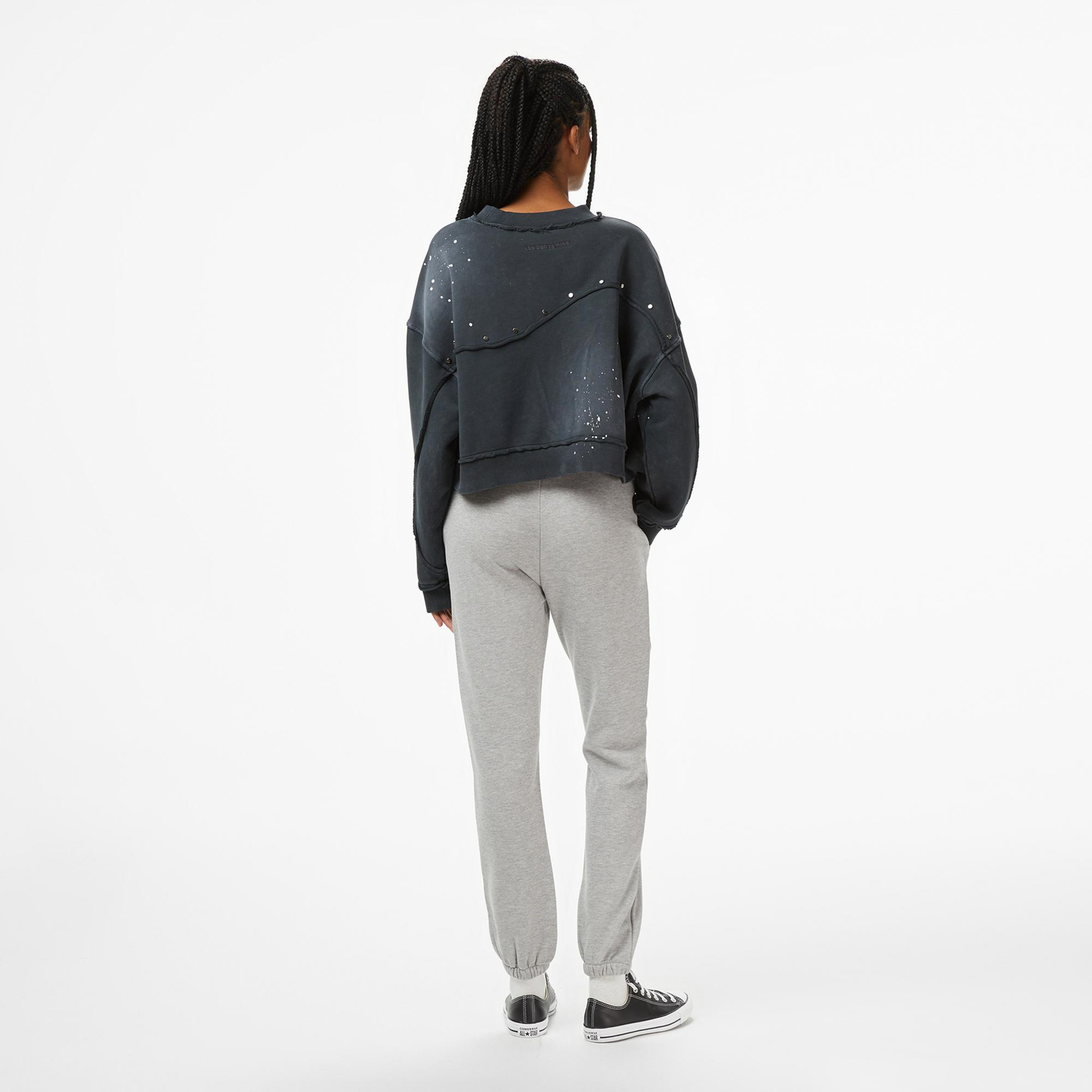 Les Benjamins Kadın Gri Eşofman Altı