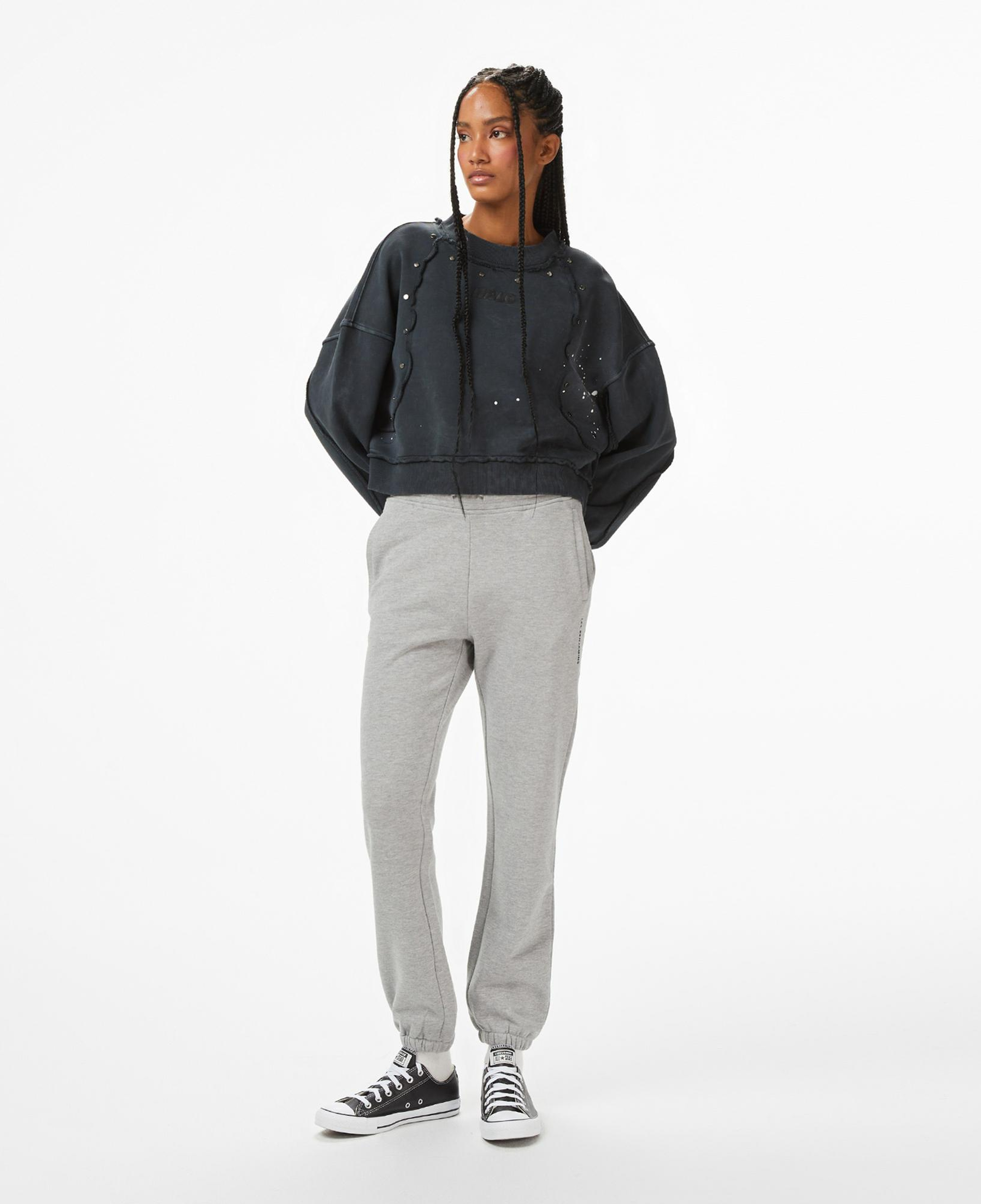 Les Benjamins Kadın Gri Eşofman Altı