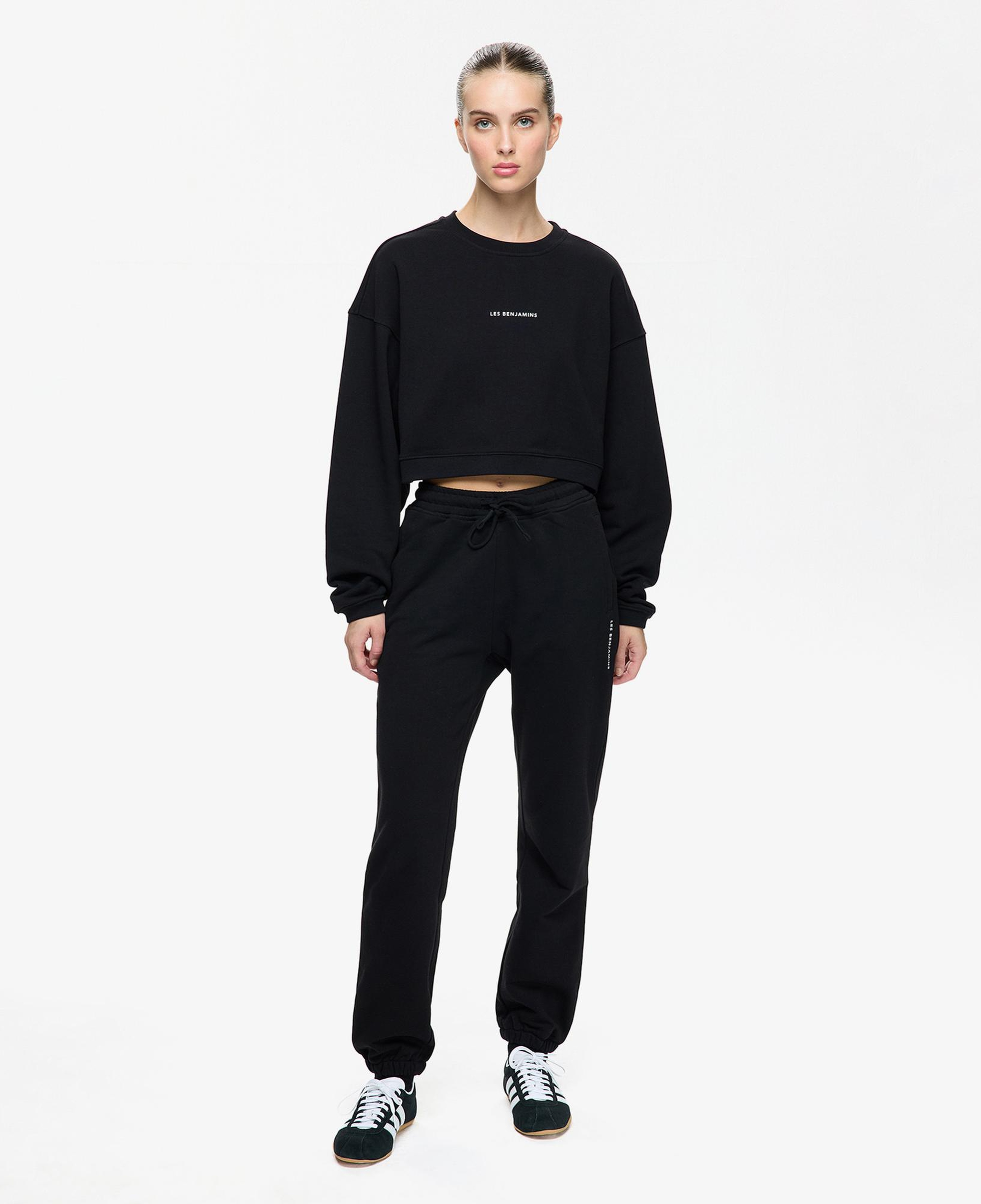 Les Benjamins Kadın Siyah Sweatshirt