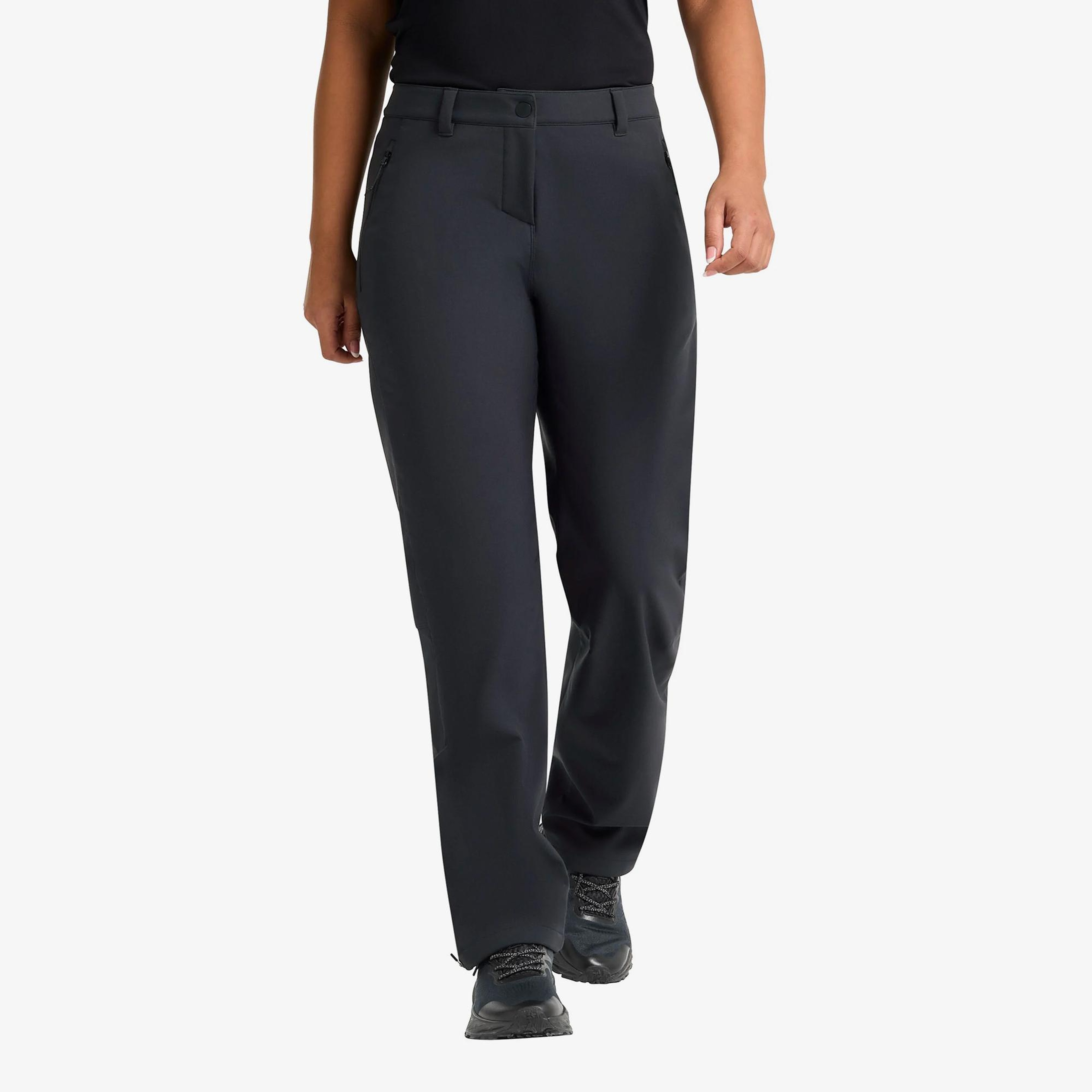Jack Wolfskin Trek Terrain Kadın Siyah Pantolon