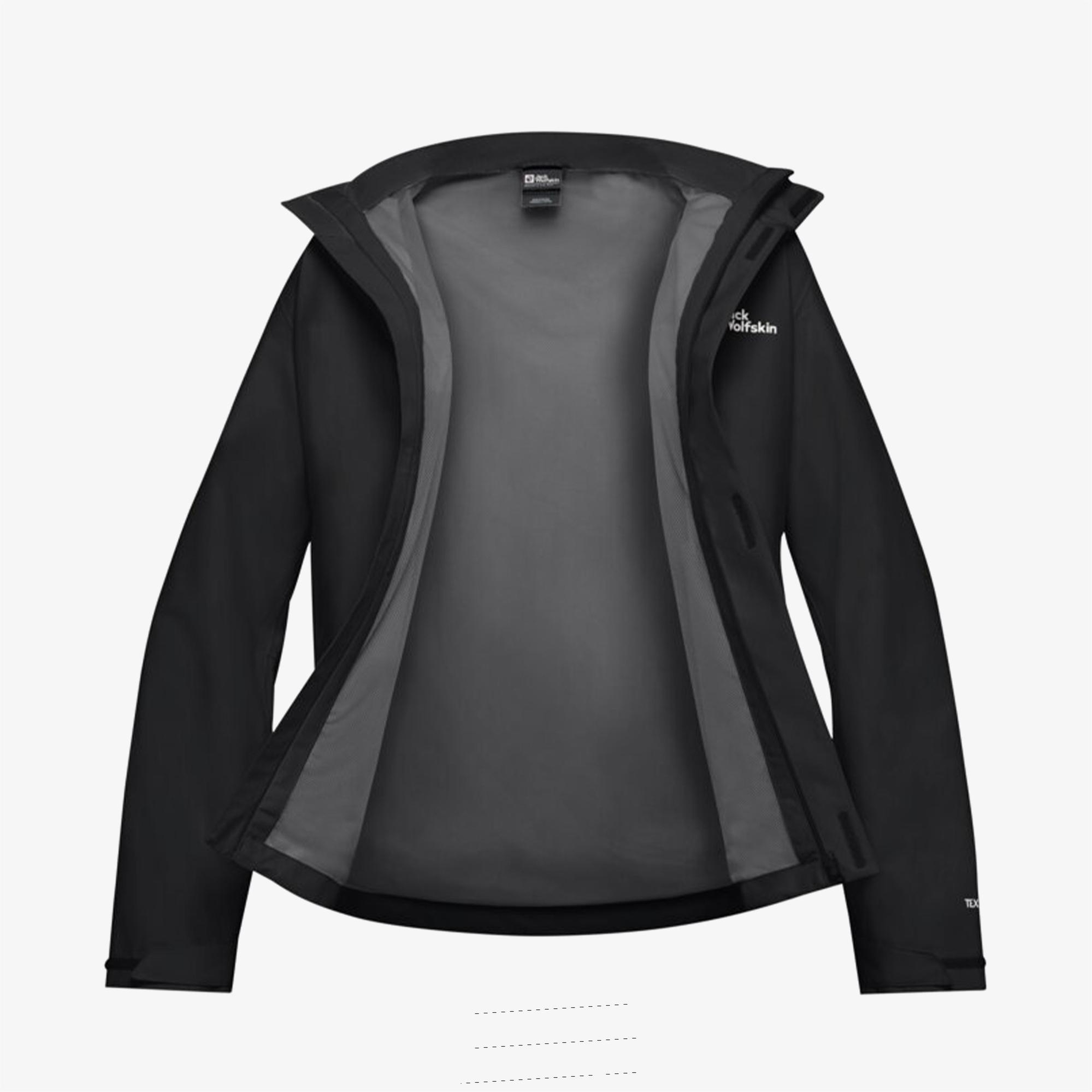 Jack Wolfskin Trailtime 2L Erkek Siyah Outdoor Ceket