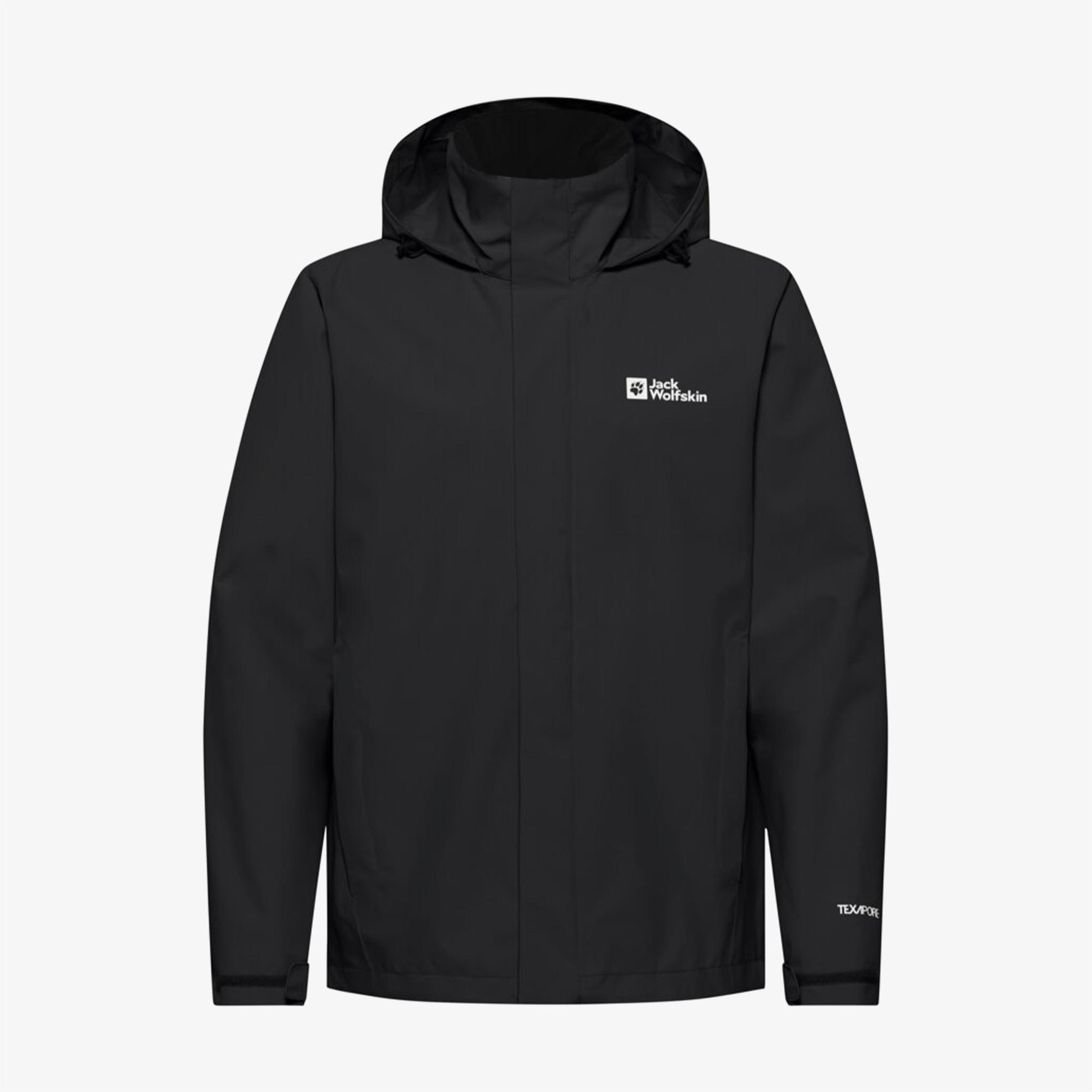 Jack Wolfskin Trailtime 2L Erkek Siyah Outdoor Ceket