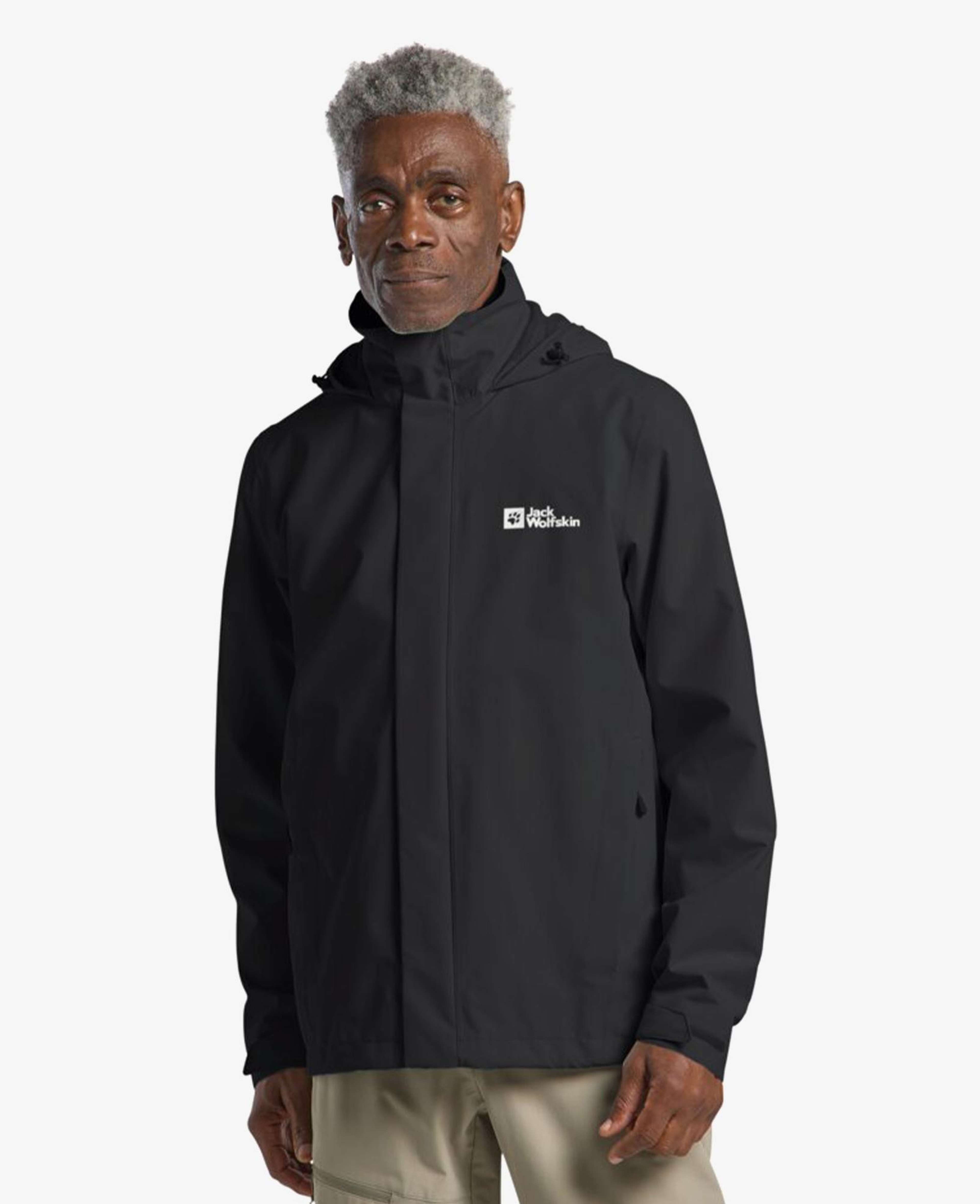 Jack Wolfskin Trailtime 2L Erkek Siyah Outdoor Ceket