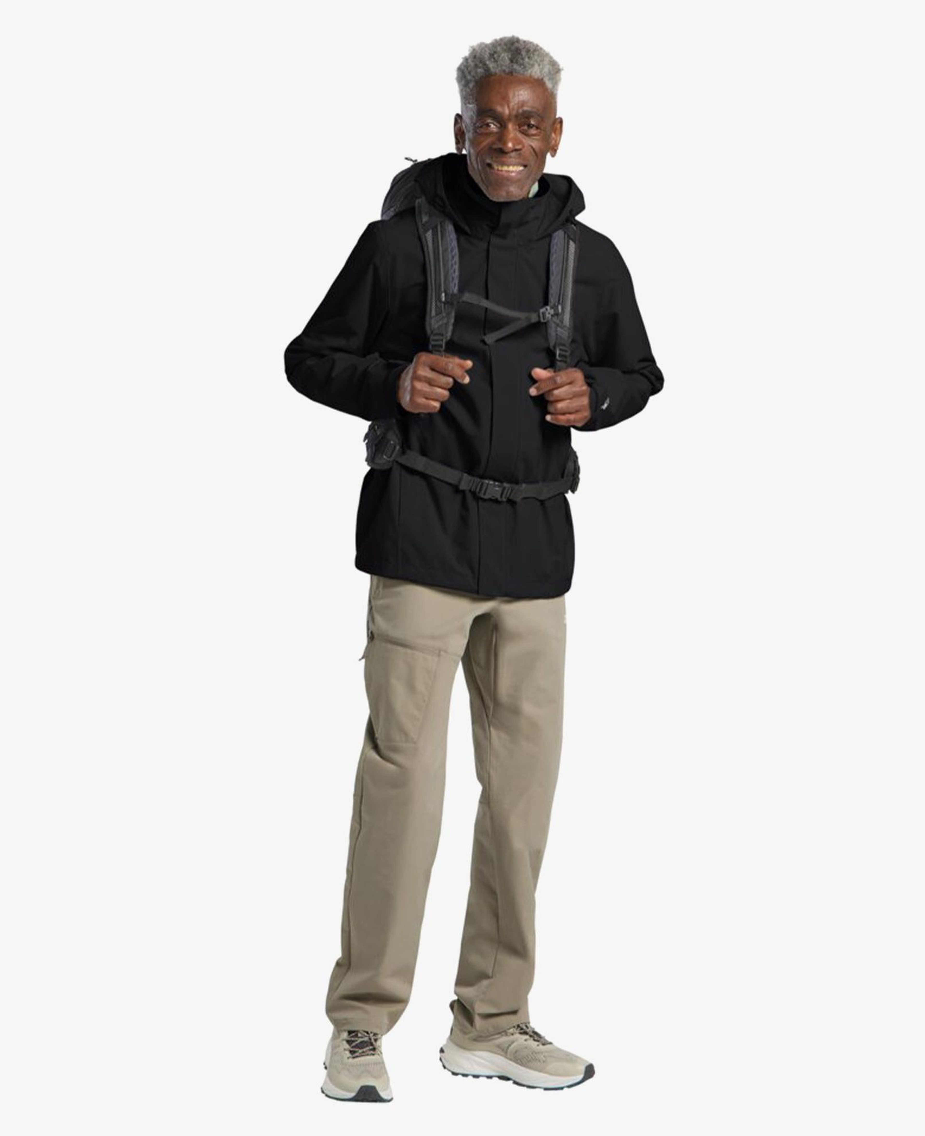 Jack Wolfskin Trailtime 2L Erkek Siyah Outdoor Ceket