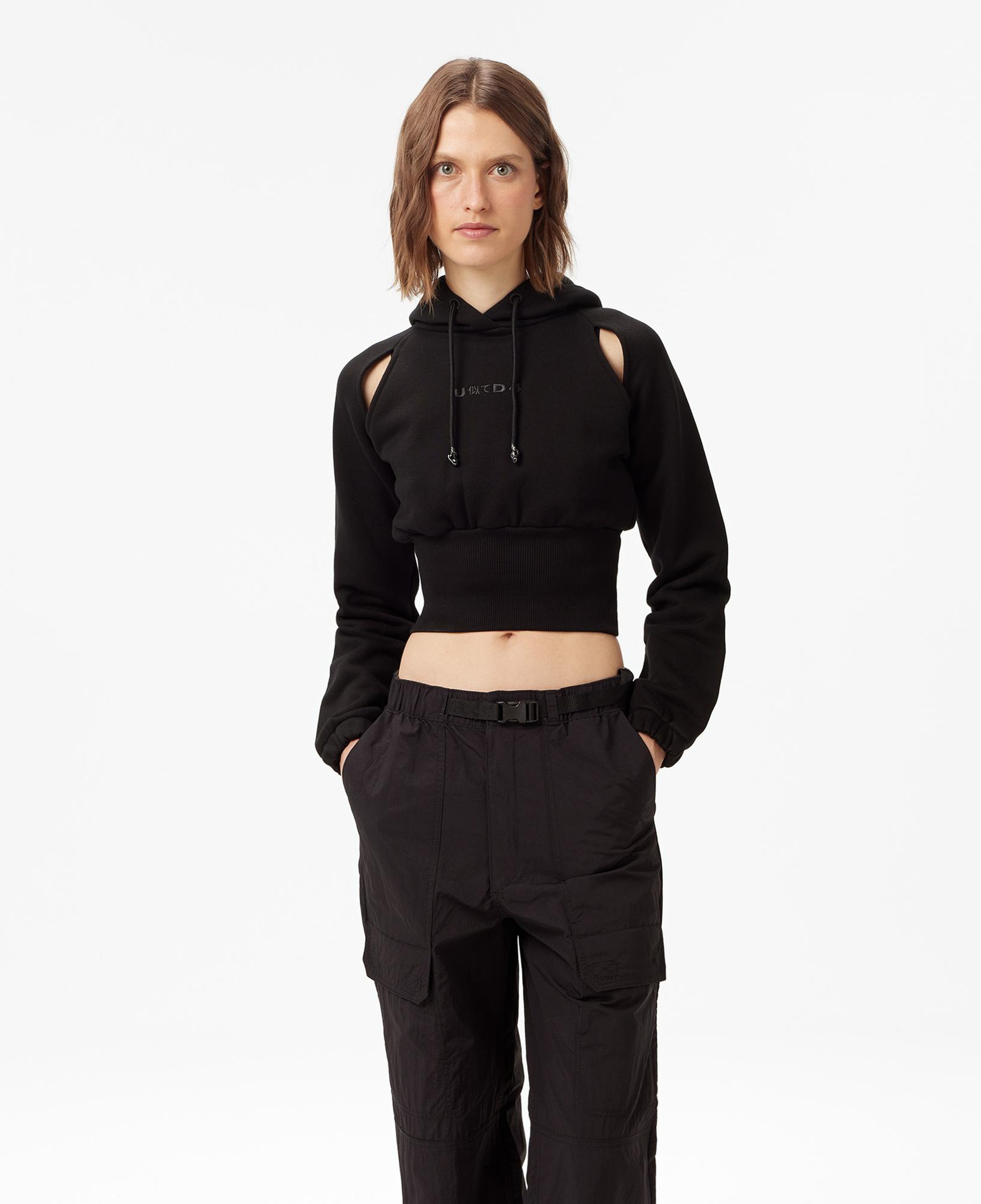 UNITED4 Classic Kadın Siyah Sweatshirt