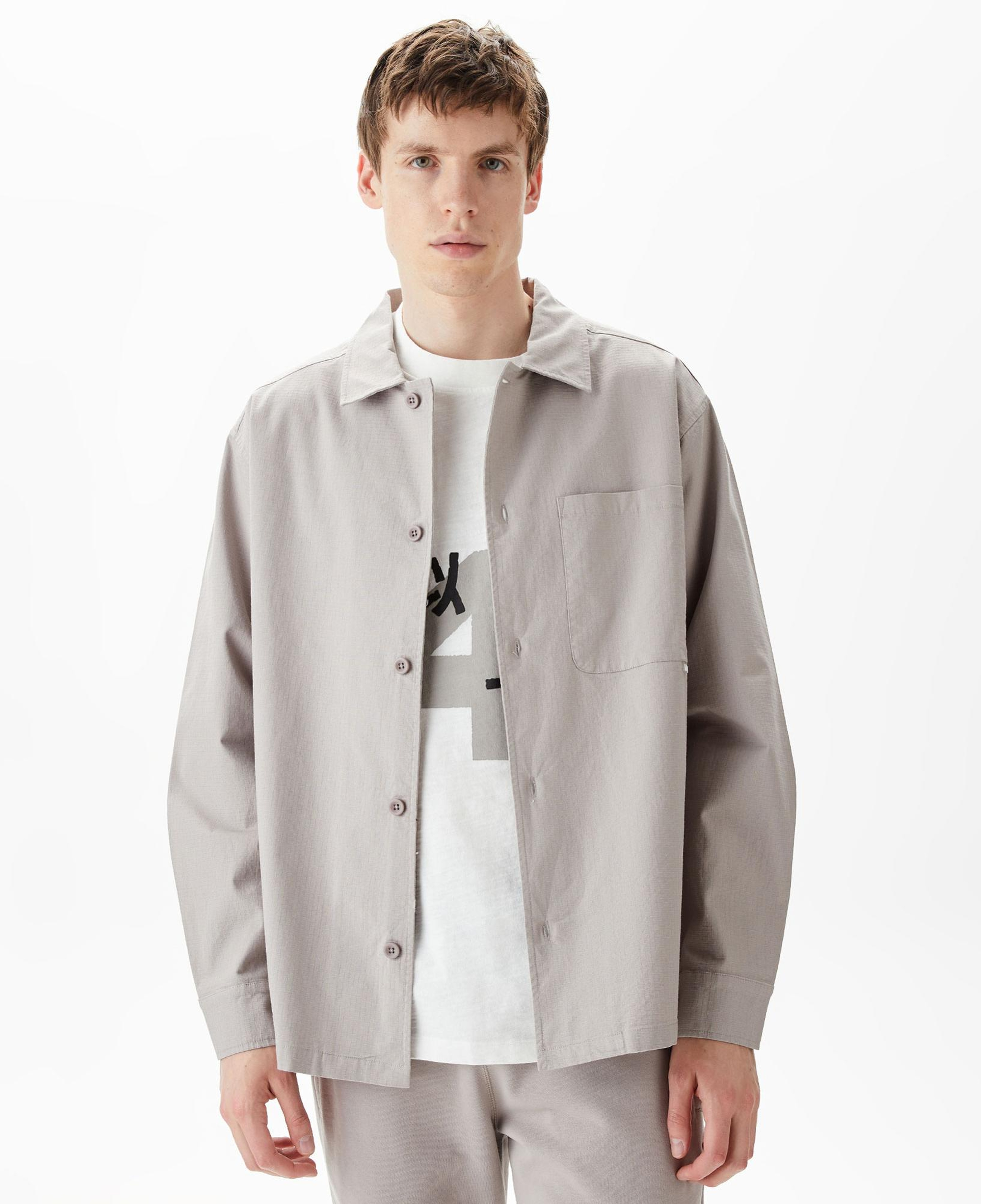 UNITED4 Classic Erkek Gri Gömlek