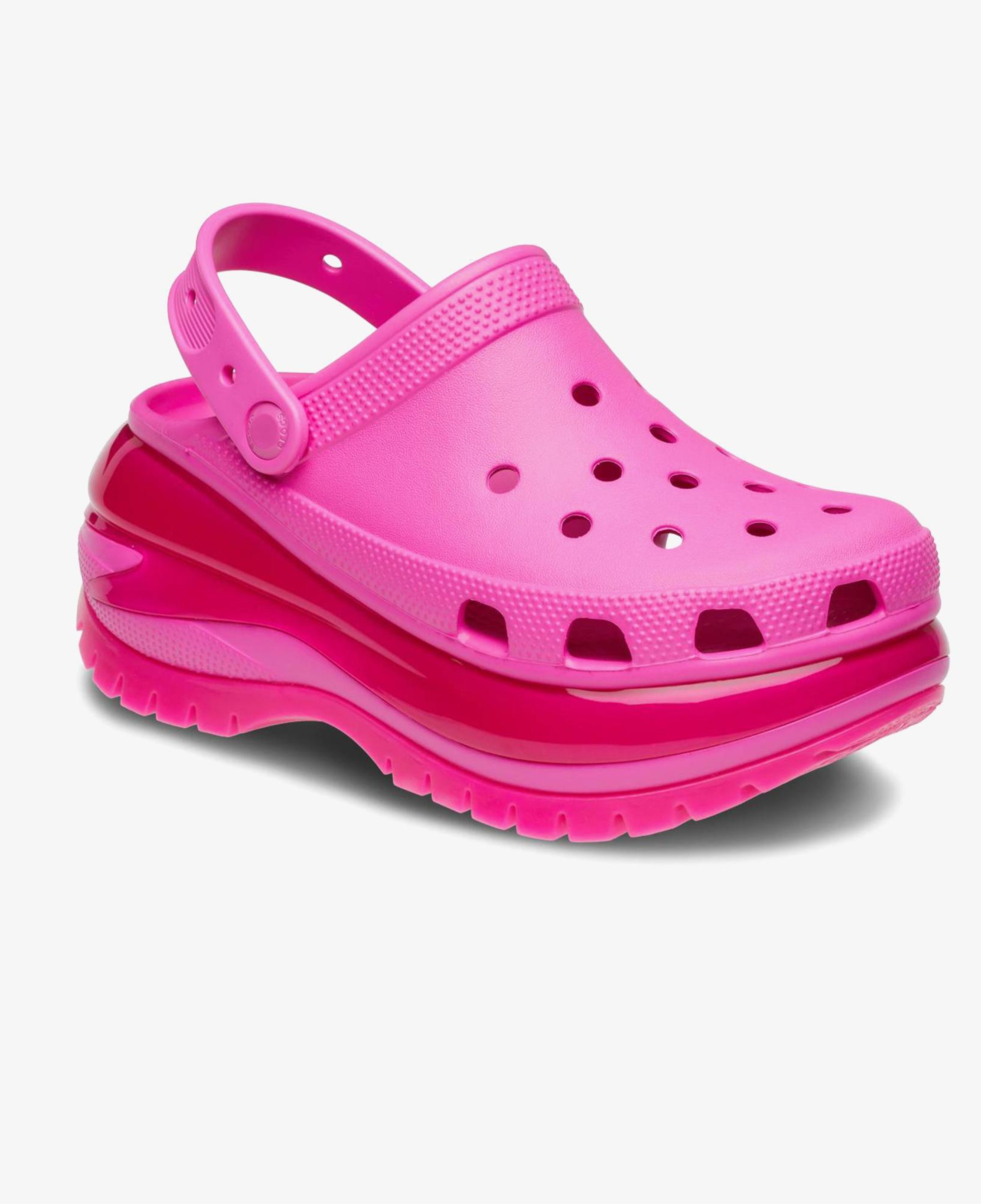 Crocs Classic Mega Crush Kadın Pembe Terlik