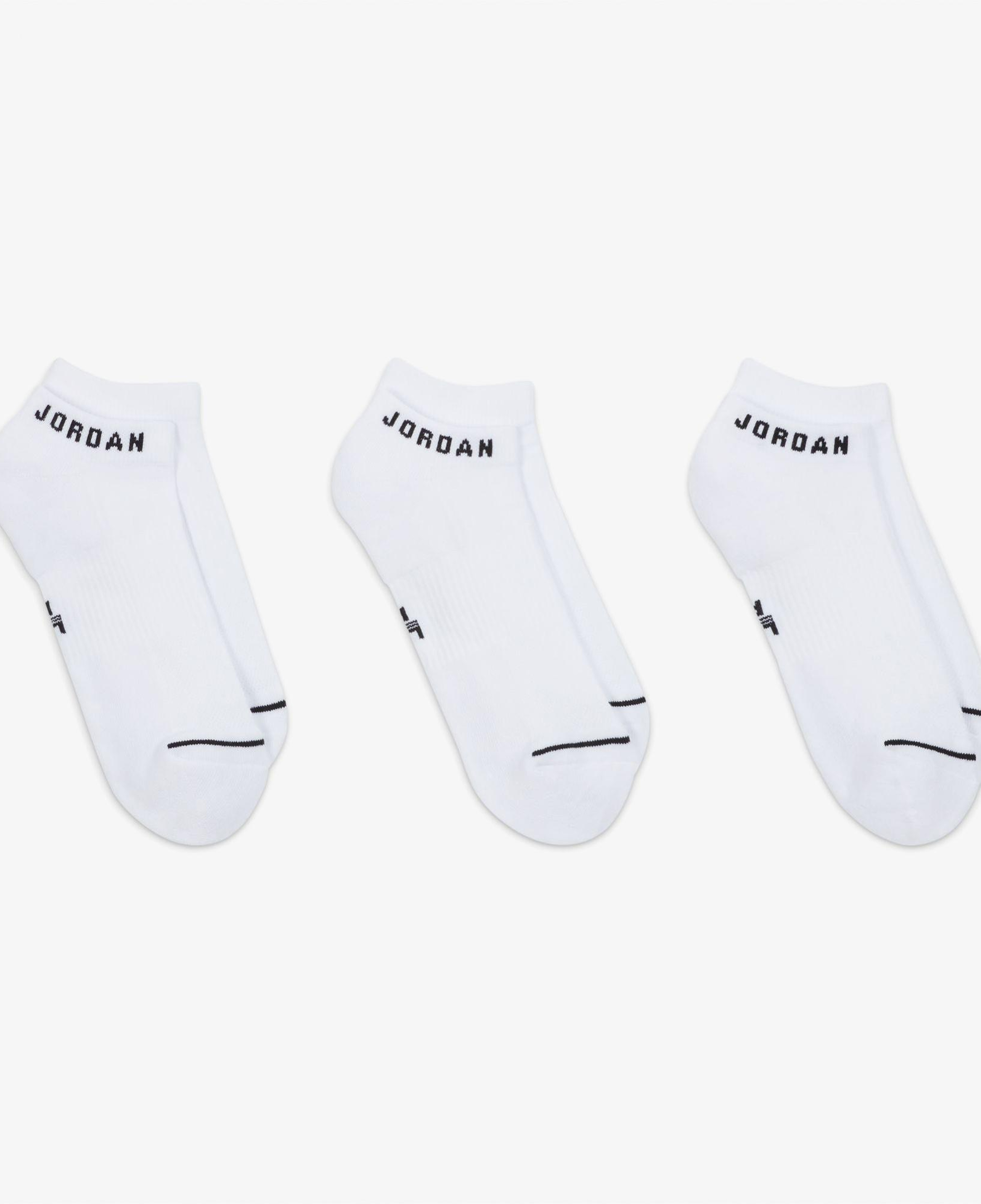 Jordan Everyday Cush Poly 3'lü Unisex Beyaz Çorap