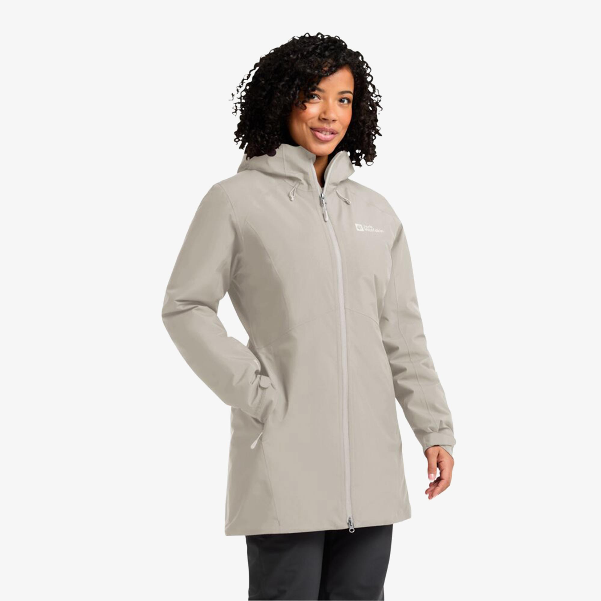 Jack Wolfskin Heidelstein Kadın Bej Ceket