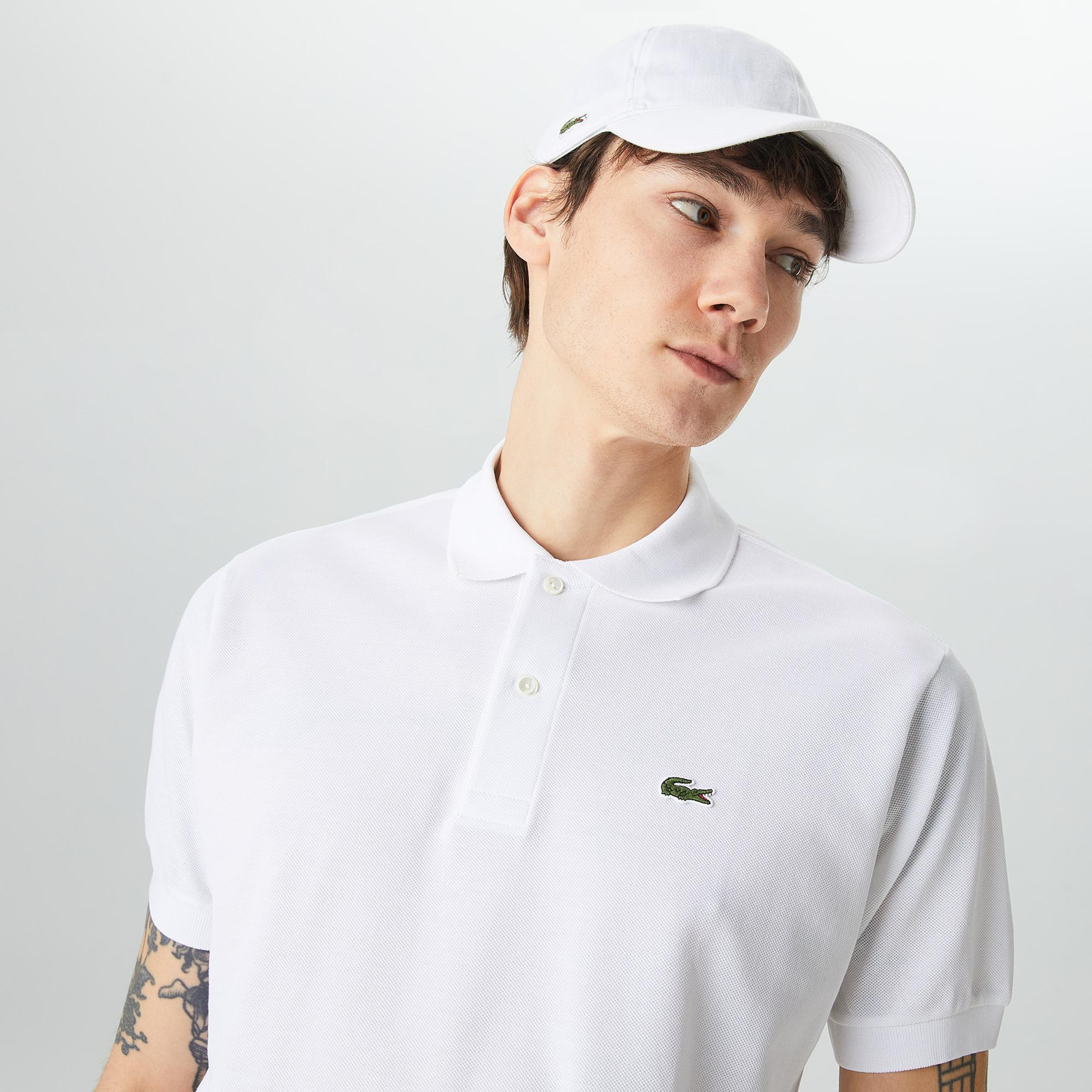 Lacoste L.12.12 Erkek Classic Fit Beyaz Polo
