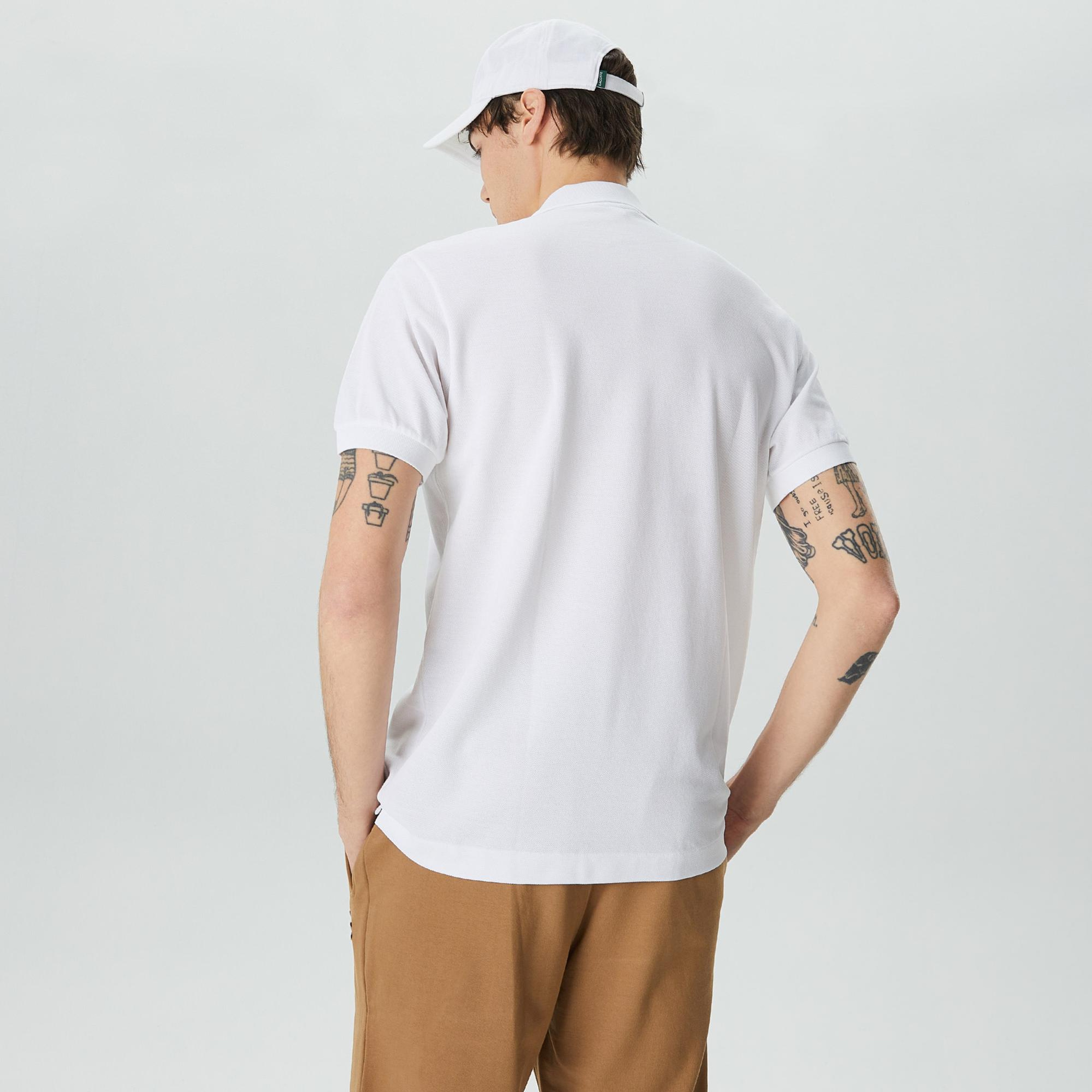 Lacoste L.12.12 Erkek Classic Fit Beyaz Polo