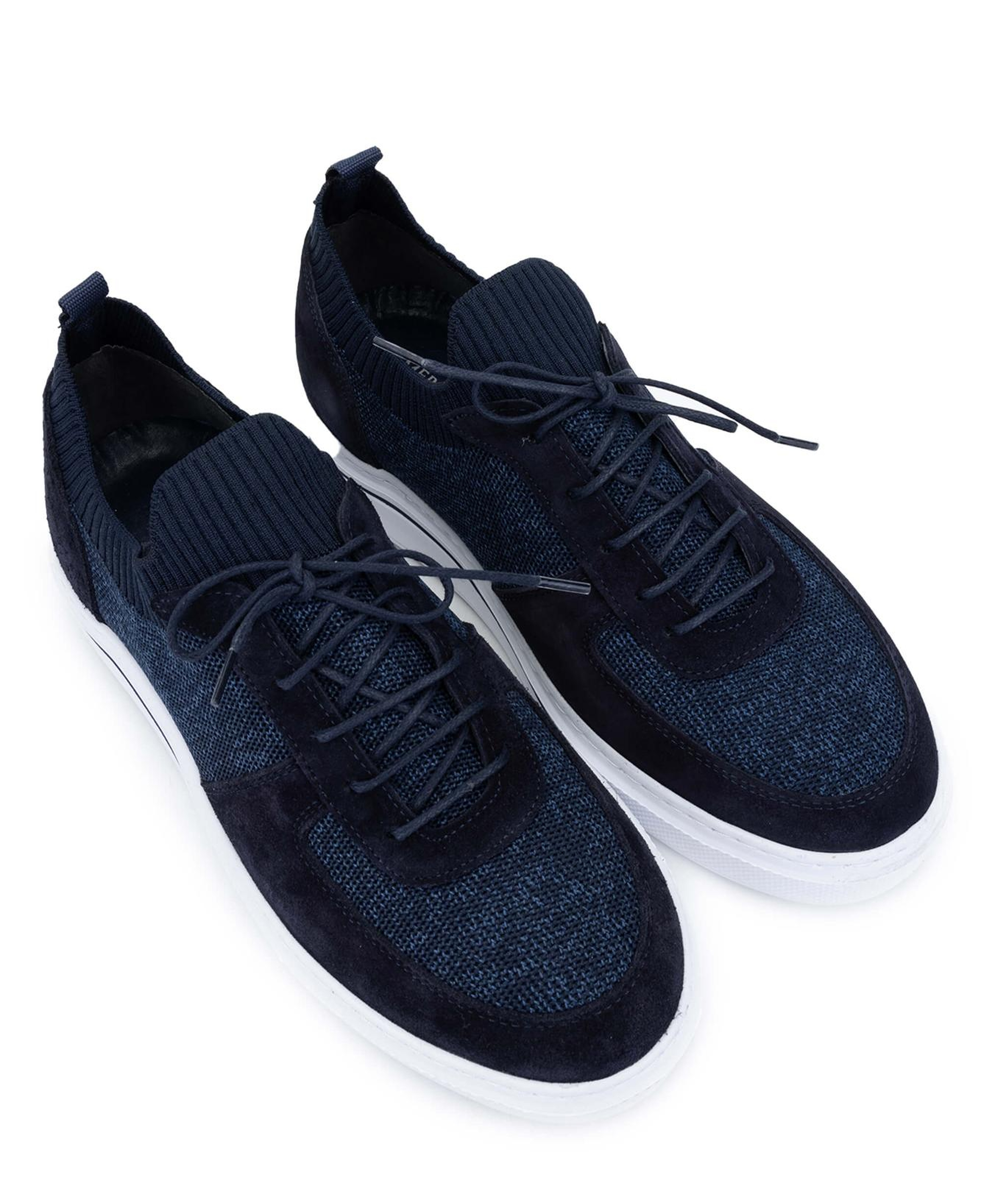 Tamer Tanca Erkek Deri & Tekstil Lacivert Sneakers & Spor Ayakkabı