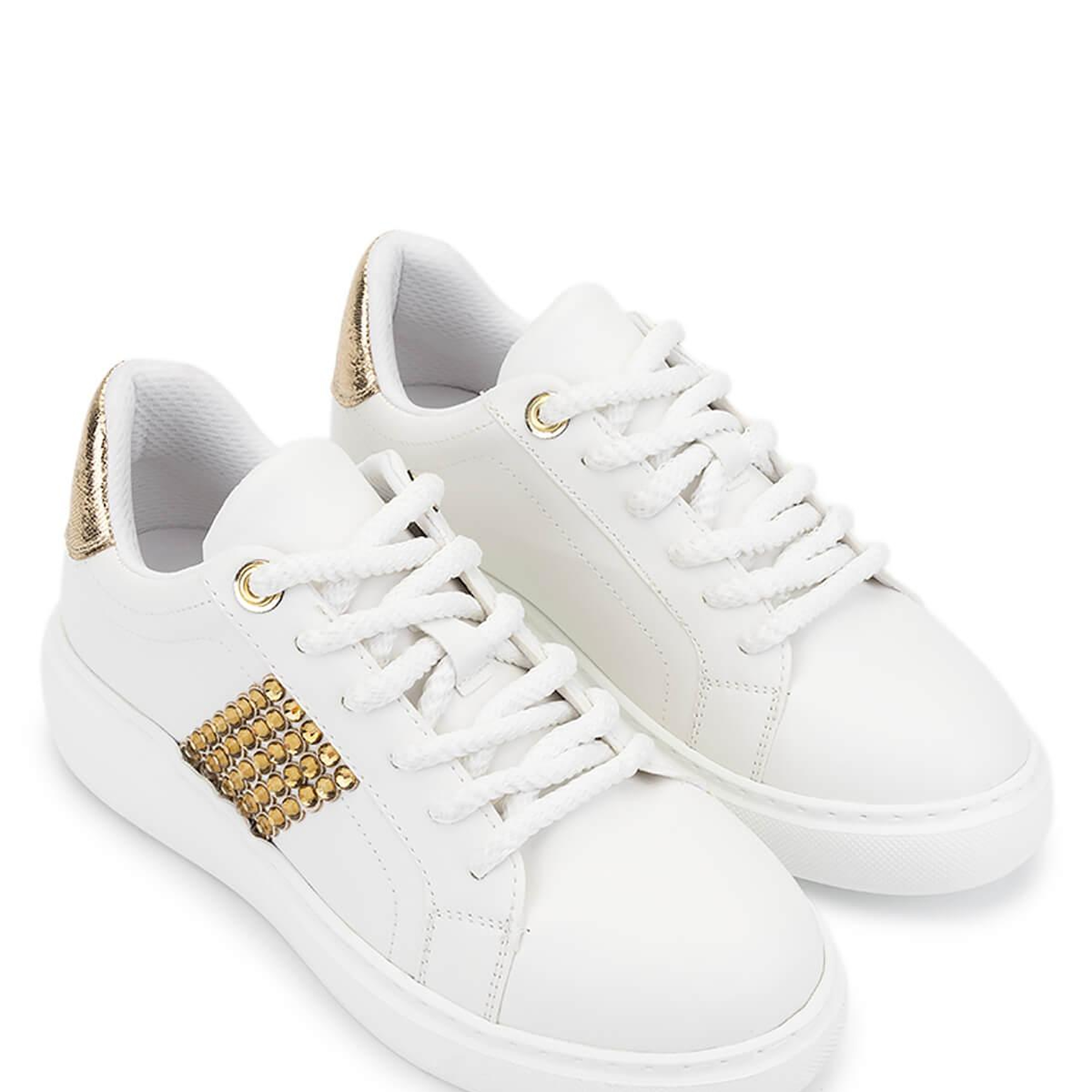 Tamer Tanca Kadın Suni Deri Beyaz Sneakers & Spor Ayakkabı
