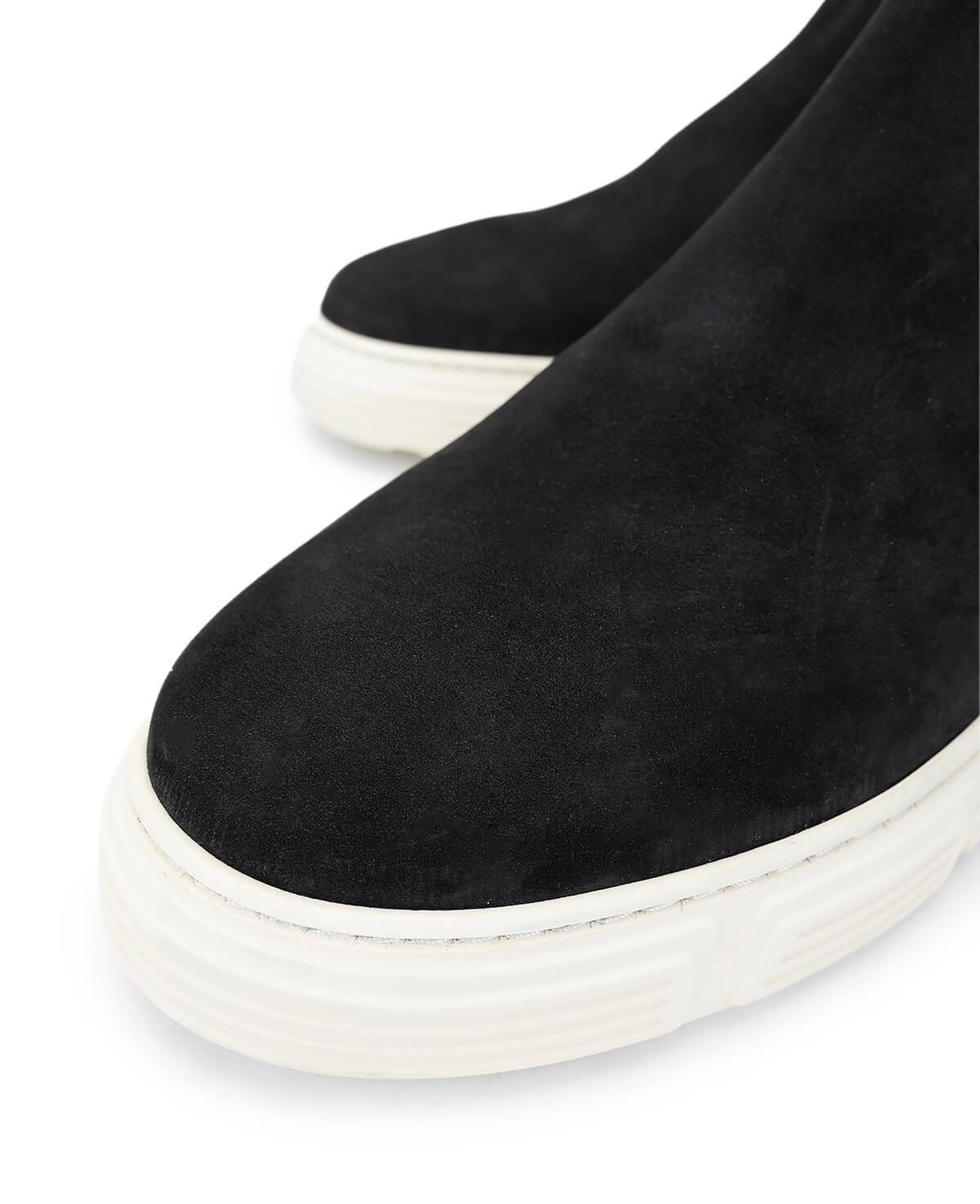 Tamer Tanca Erkek Hakiki Deri Siyah Nubuk Casual Bot