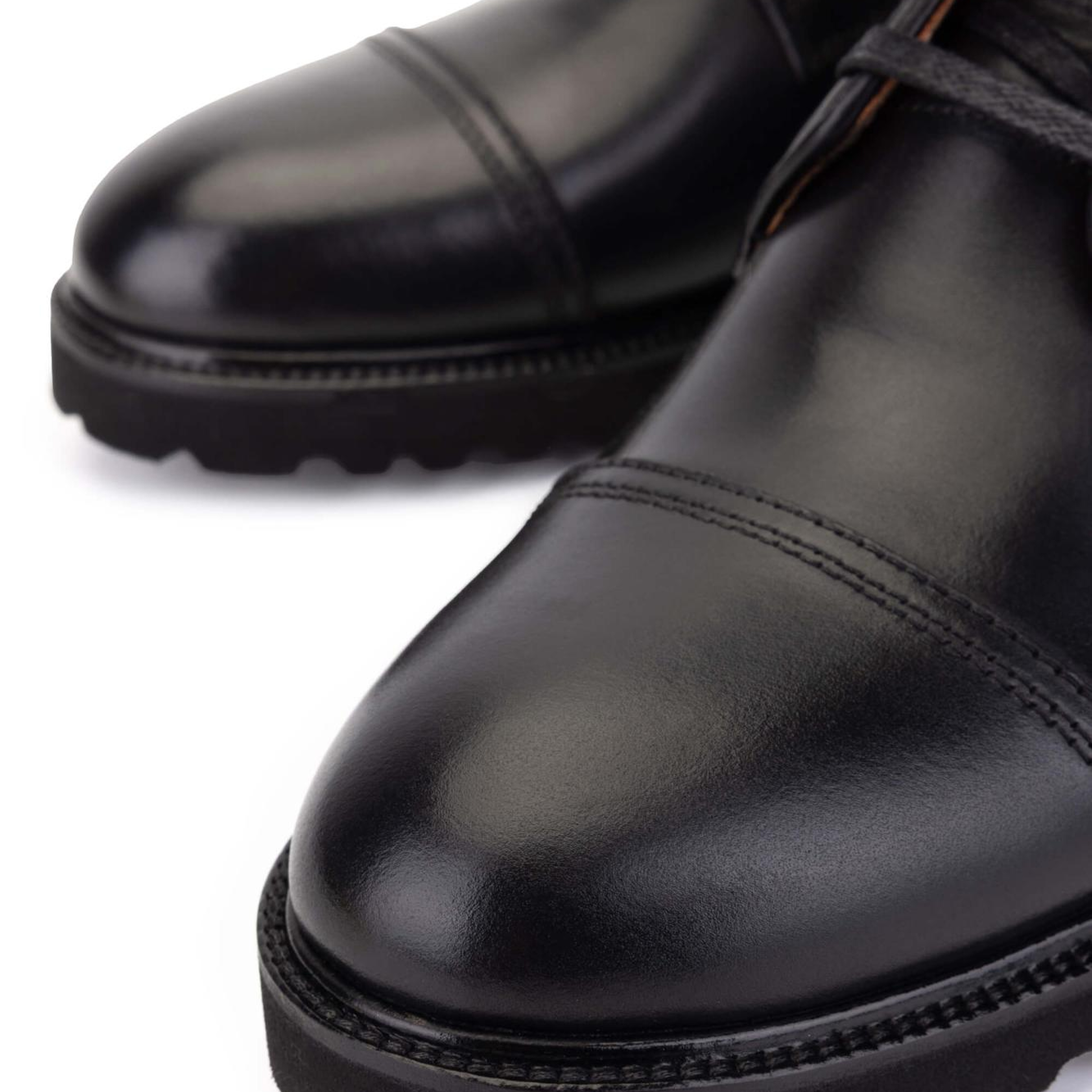 Tamer Tanca Erkek Hakiki Deri Siyah Casual Bot